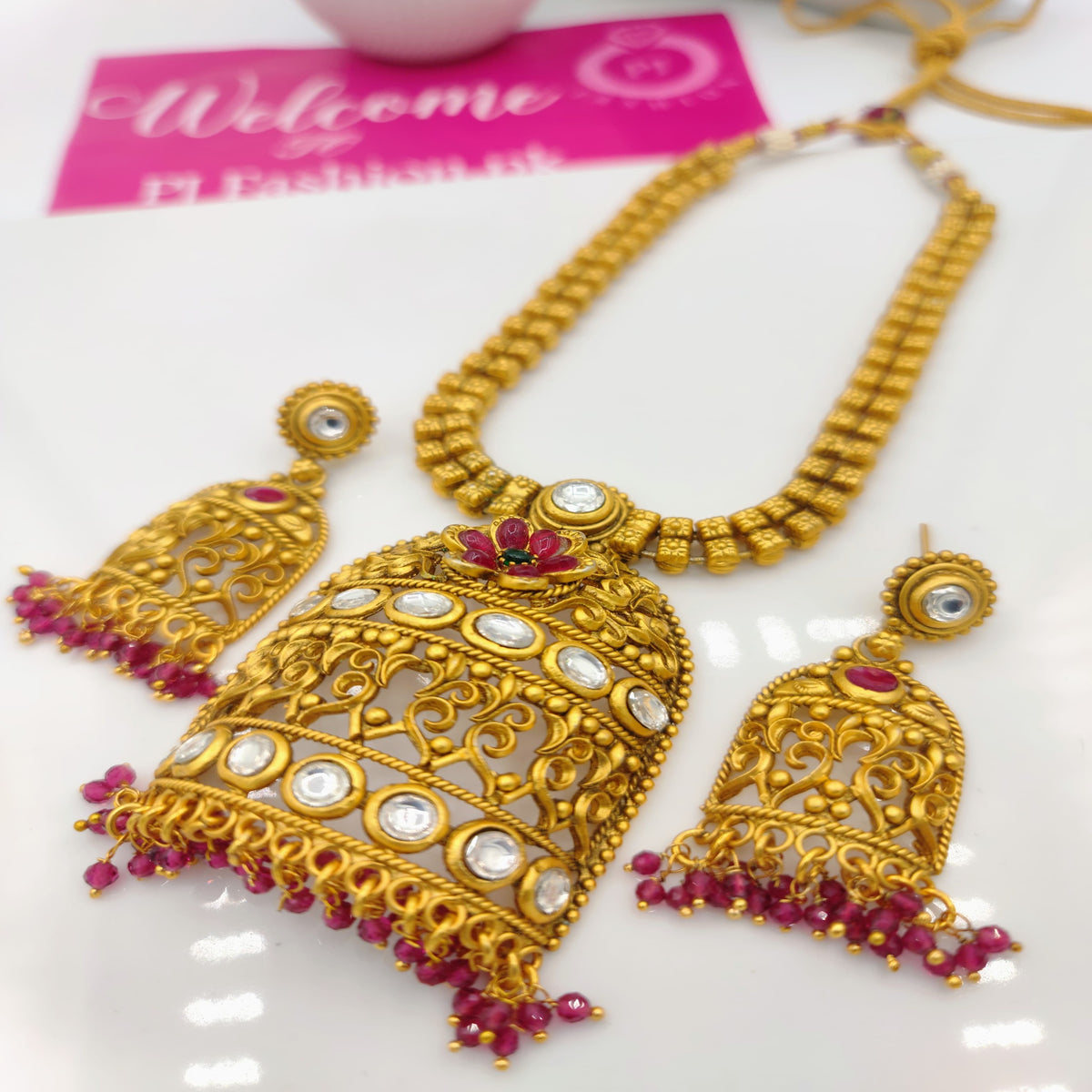 Rajwari Locket Set (FDL5)