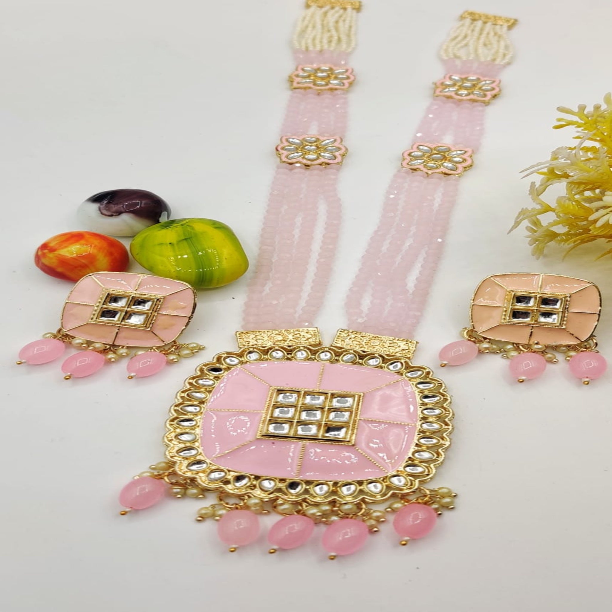 Kundan Delightful Maala Set (FDM3)