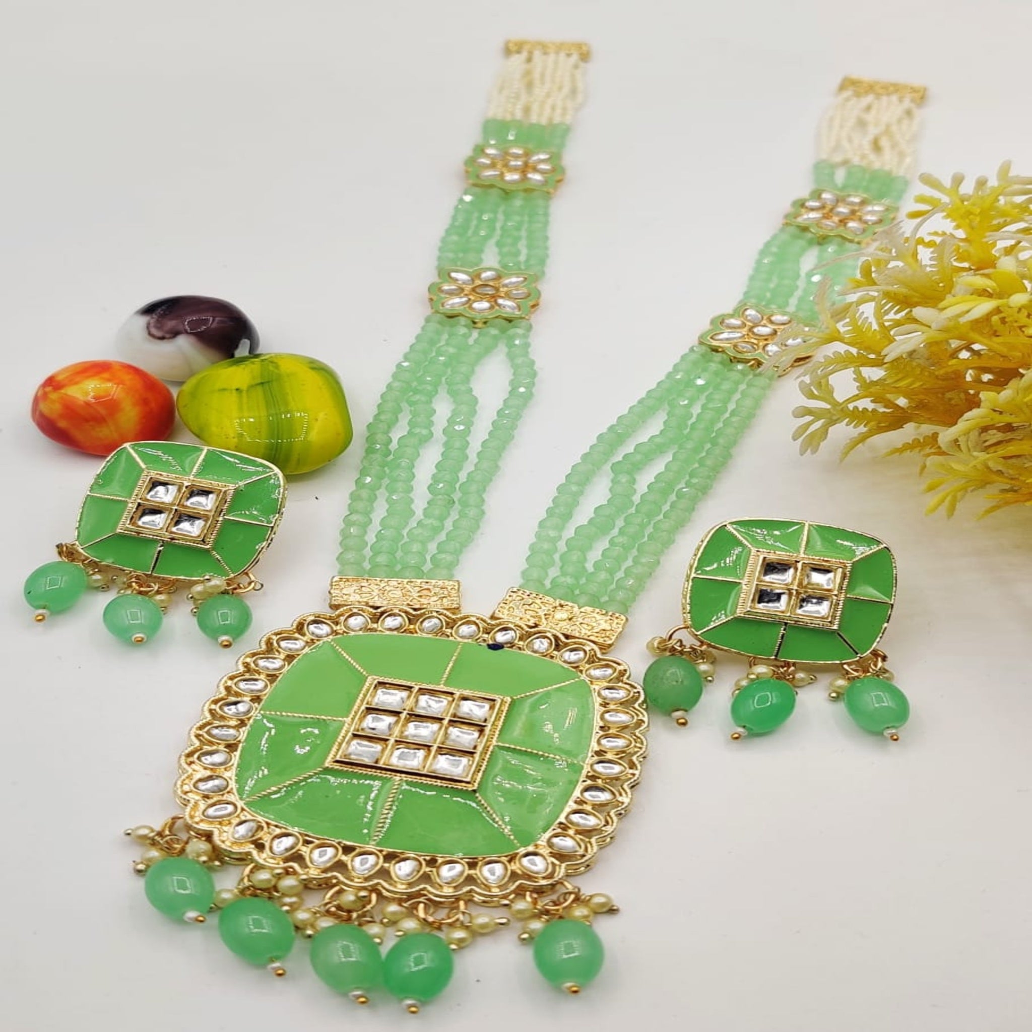 Kundan Delightful Maala Set (FDM3)