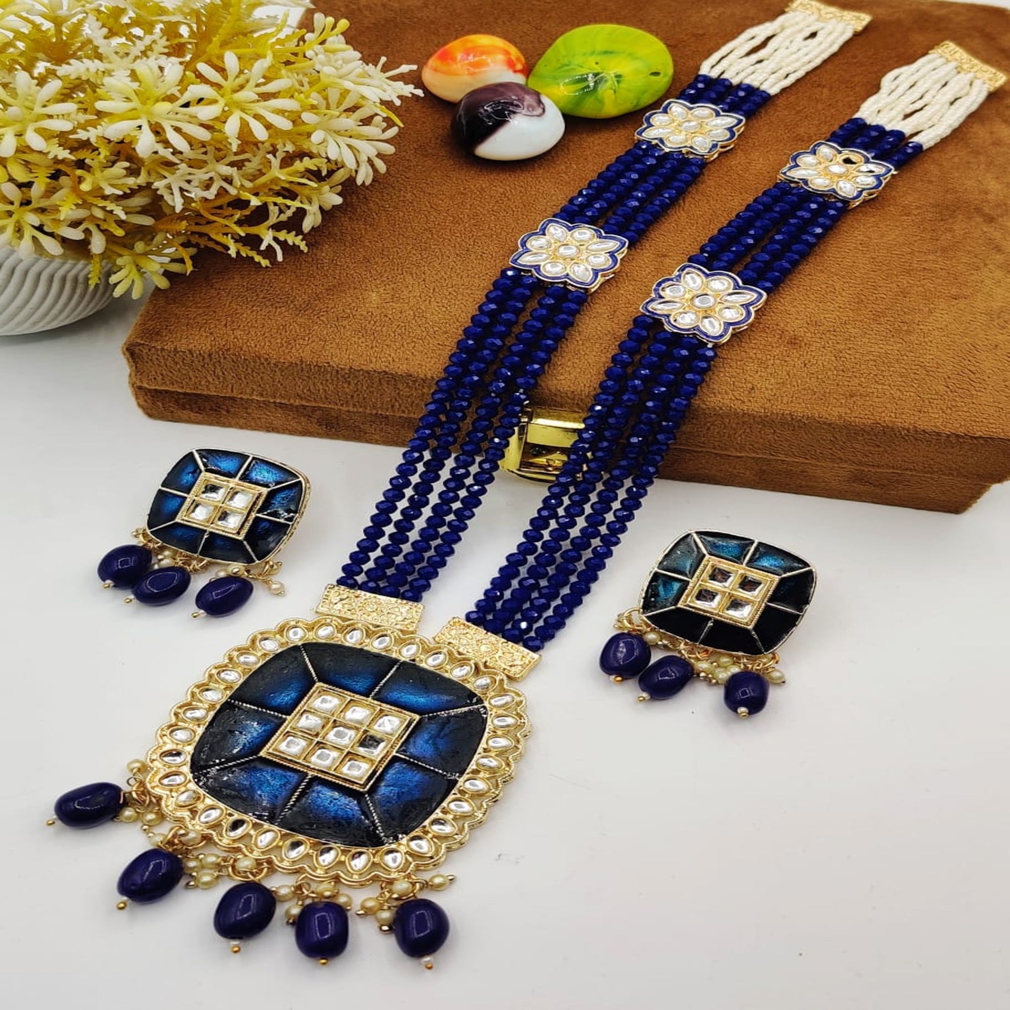 Kundan Delightful Maala Set (FDM3)