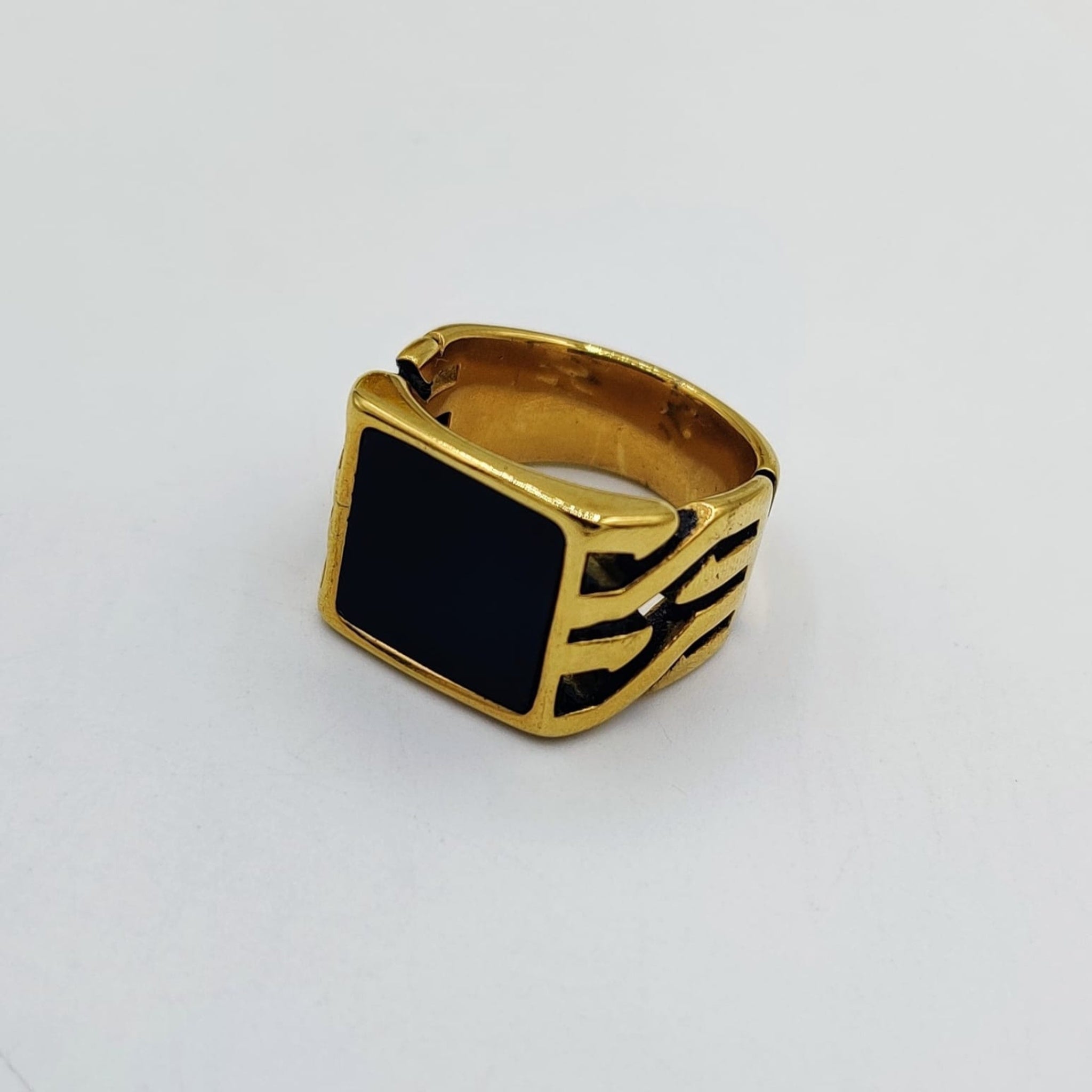 Gents Leopard Style Ring