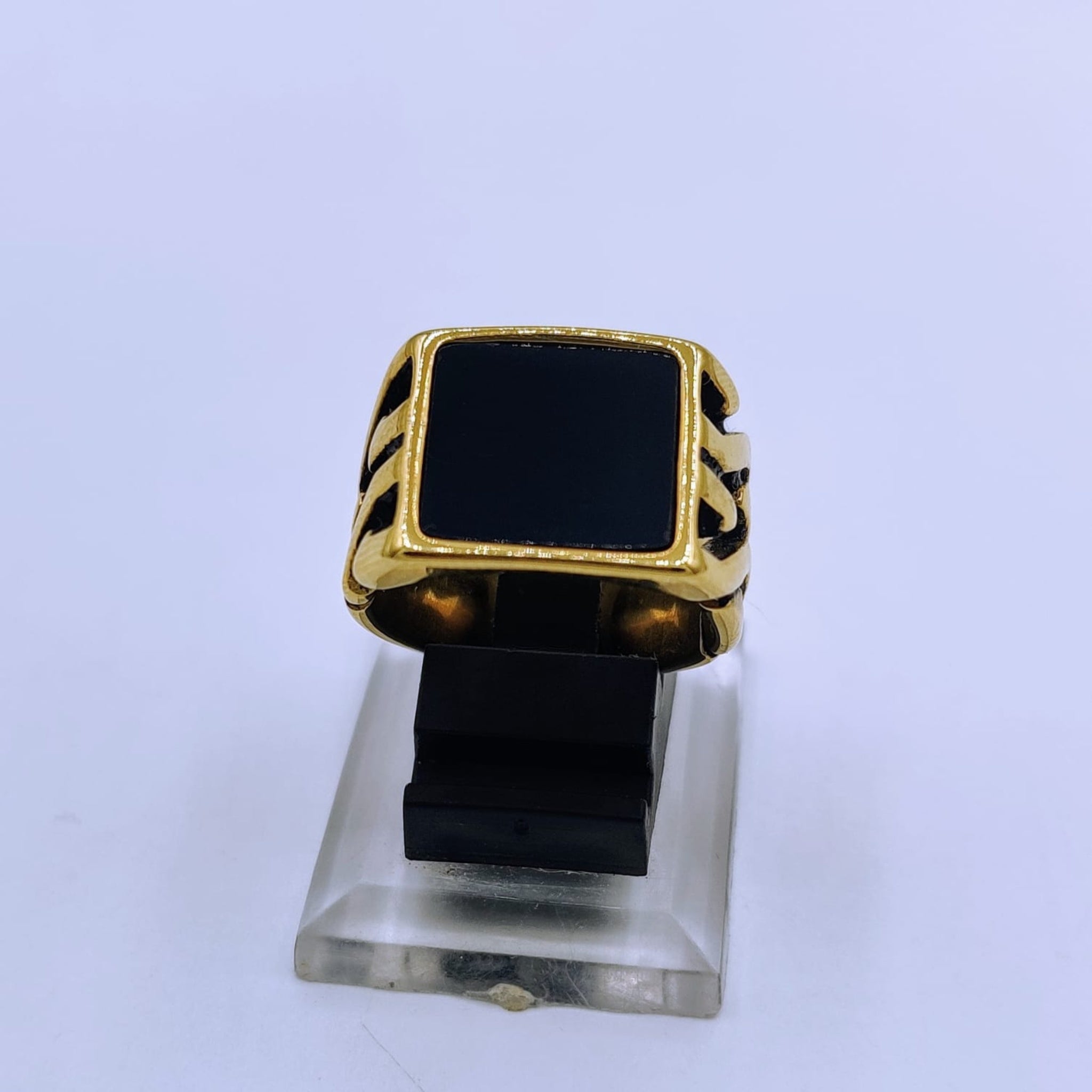 Gents Leopard Style Ring