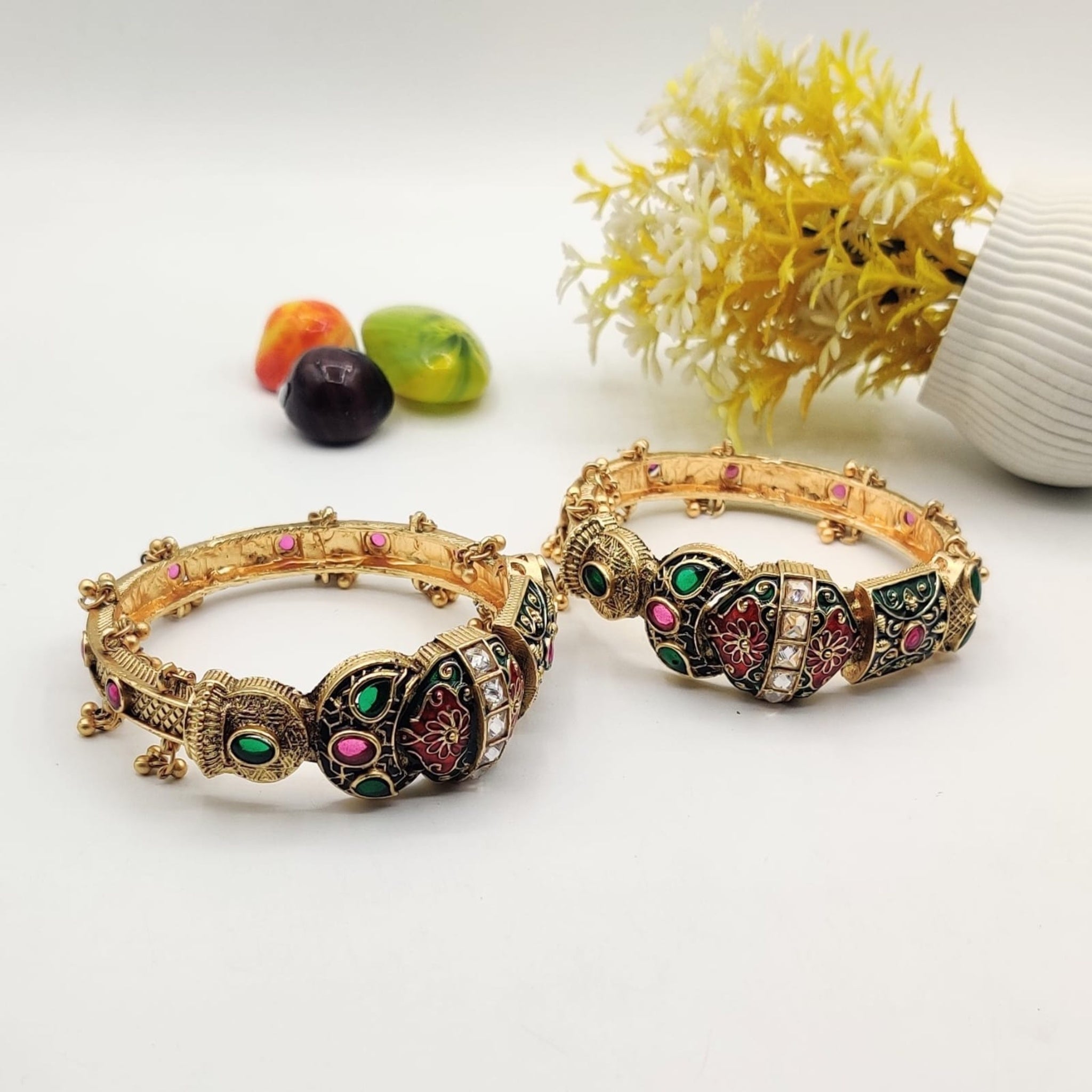 Banarsi Elegant 2 Pc Rajwari Kara (FSKB1)