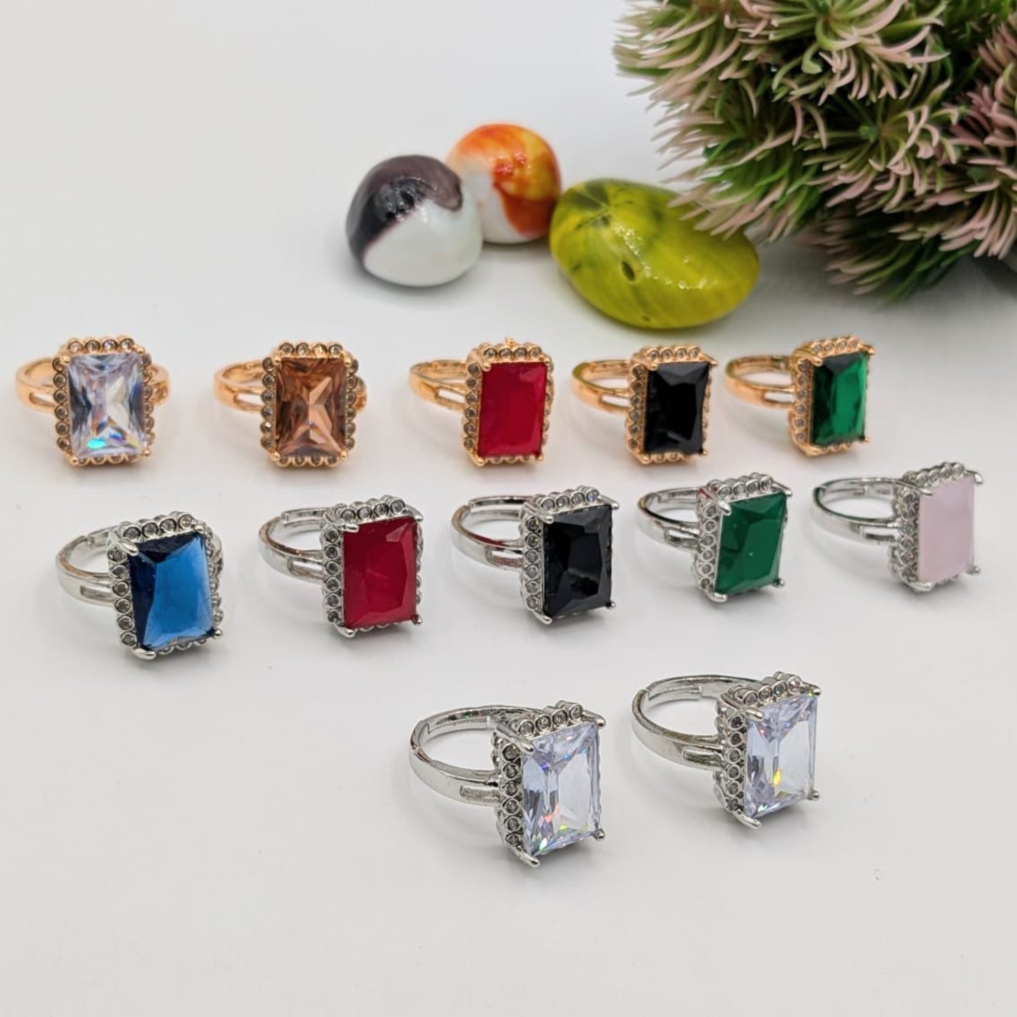 Stonish Elegant Silver Ring (FSR89)