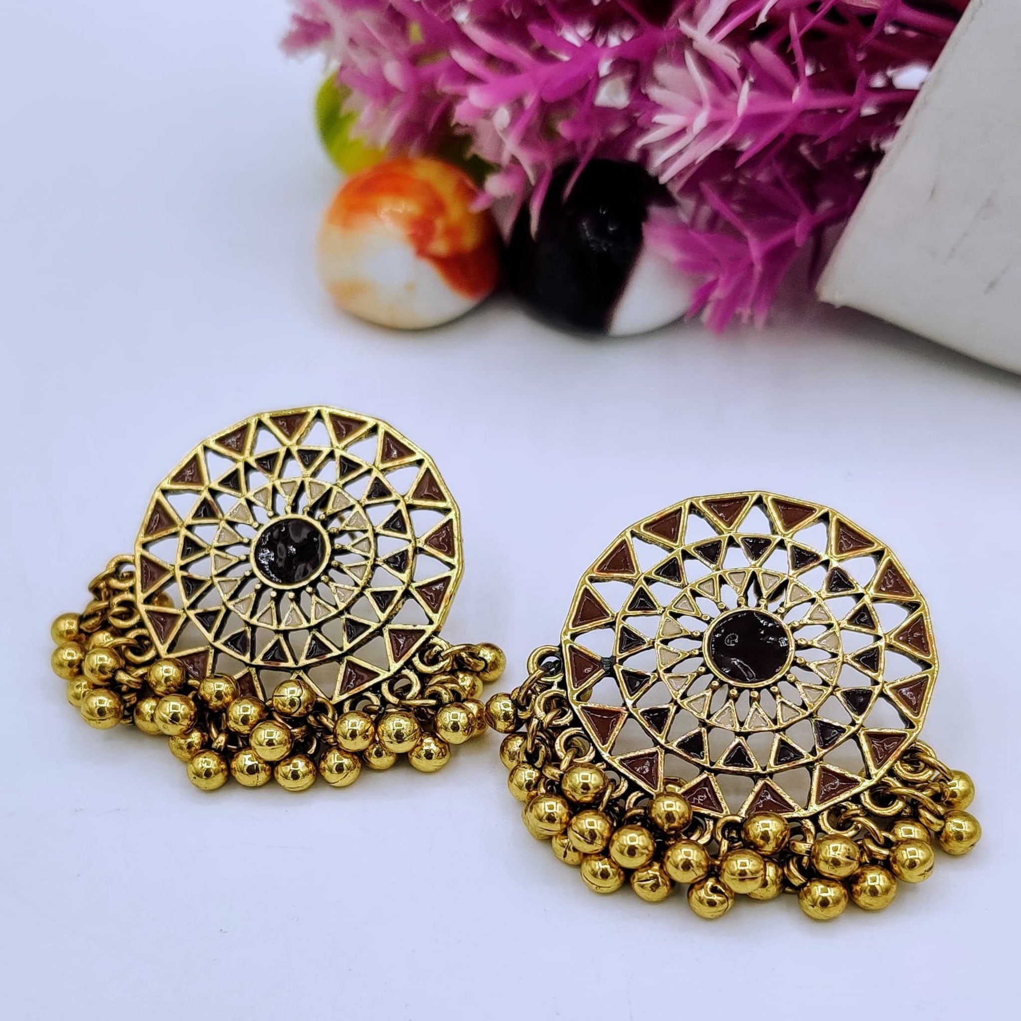 Brown Oxidised Tops (Es40)