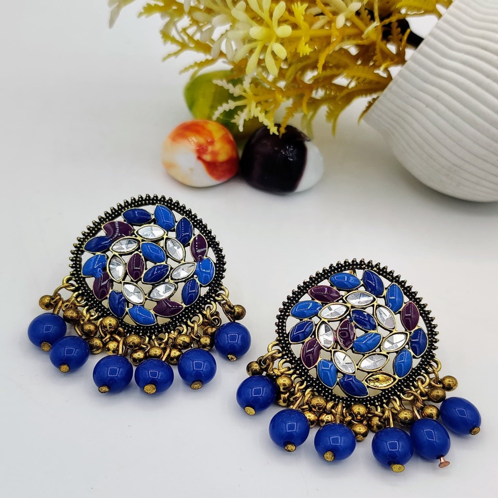 Oxidised Colorful Tops(Es48)