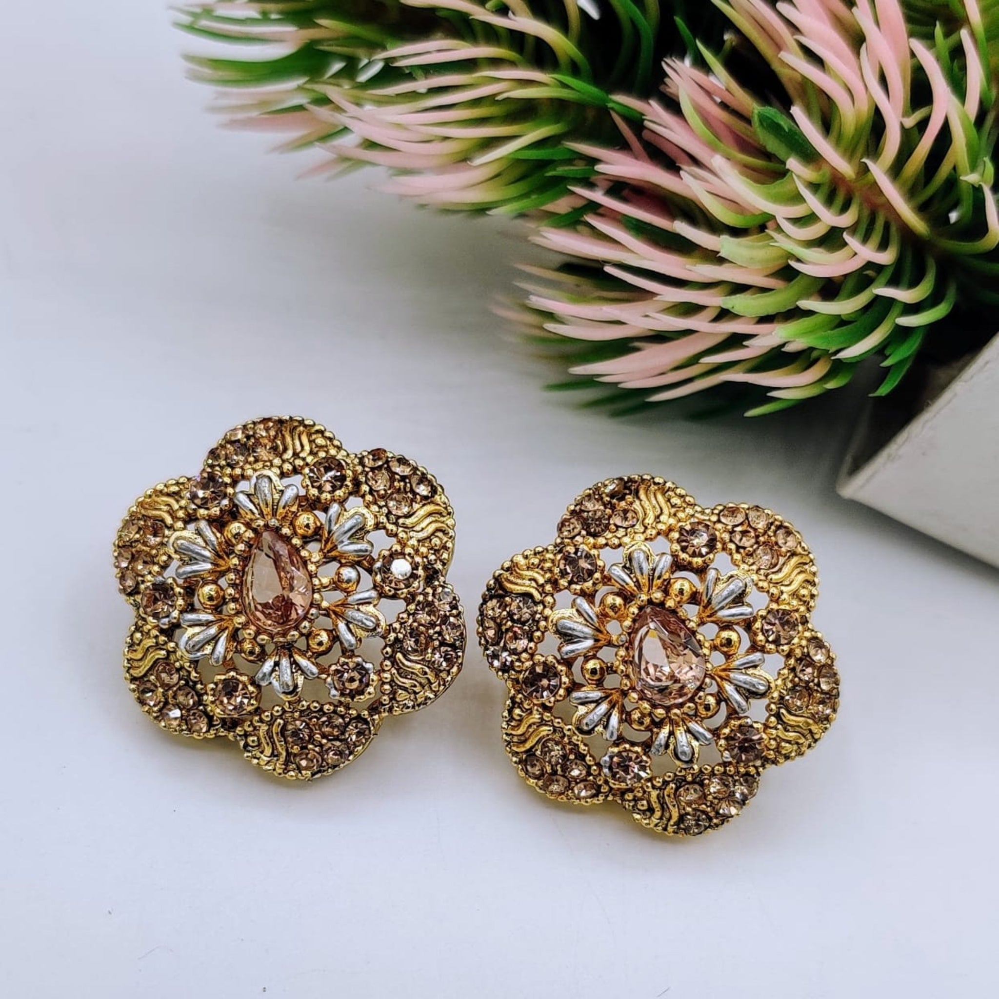 Flower Style Golden Tops (FSE102)