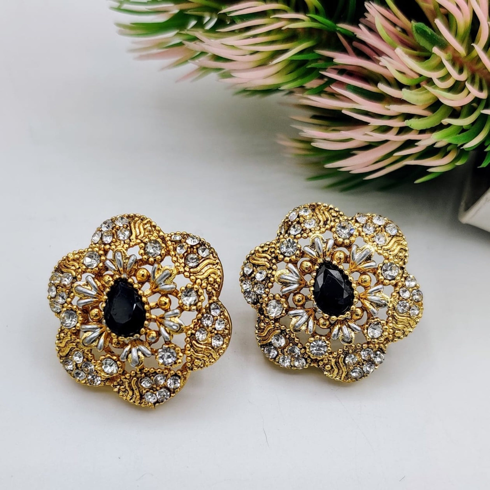 Flower Style Golden Tops (FSE102)