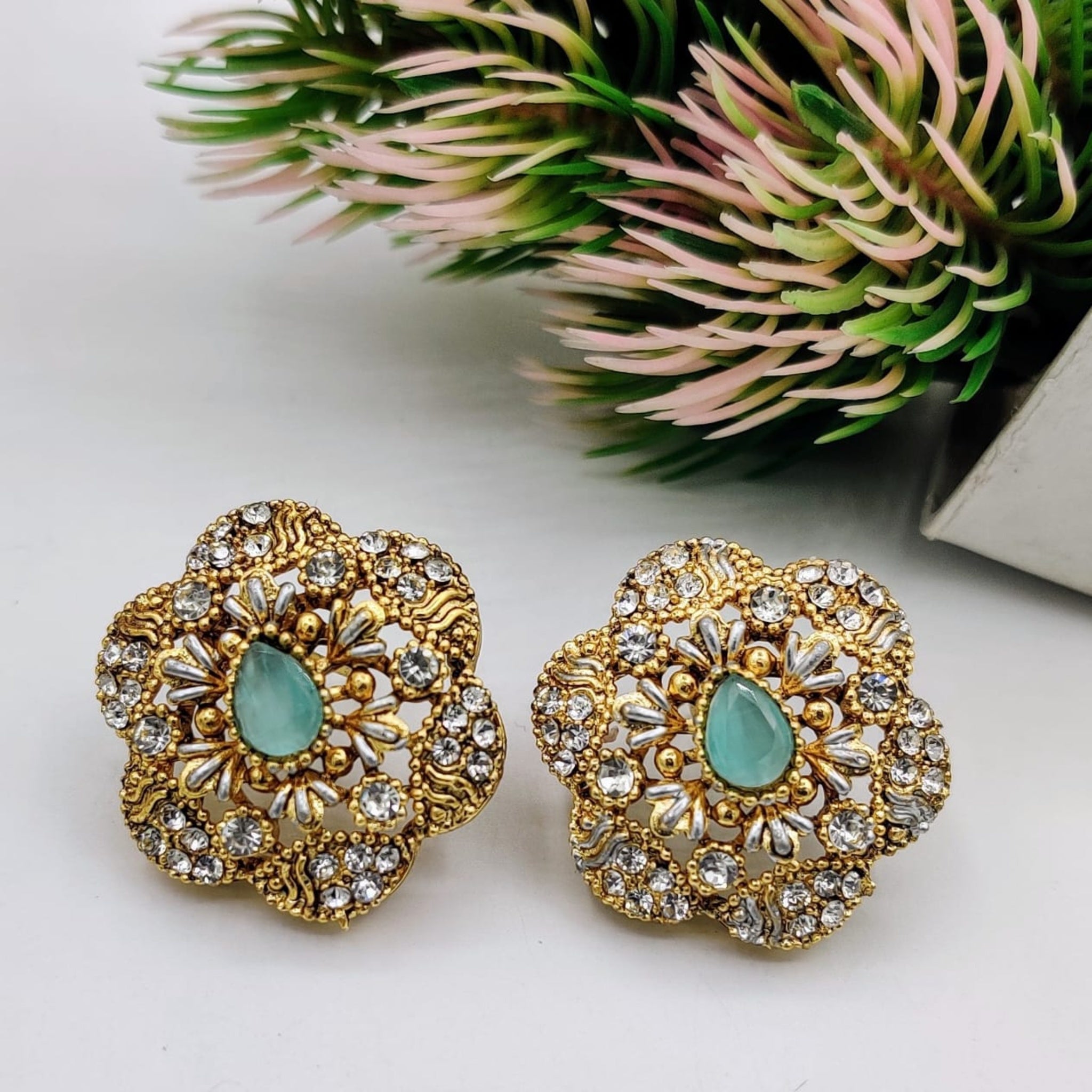 Flower Style Golden Tops (FSE102)