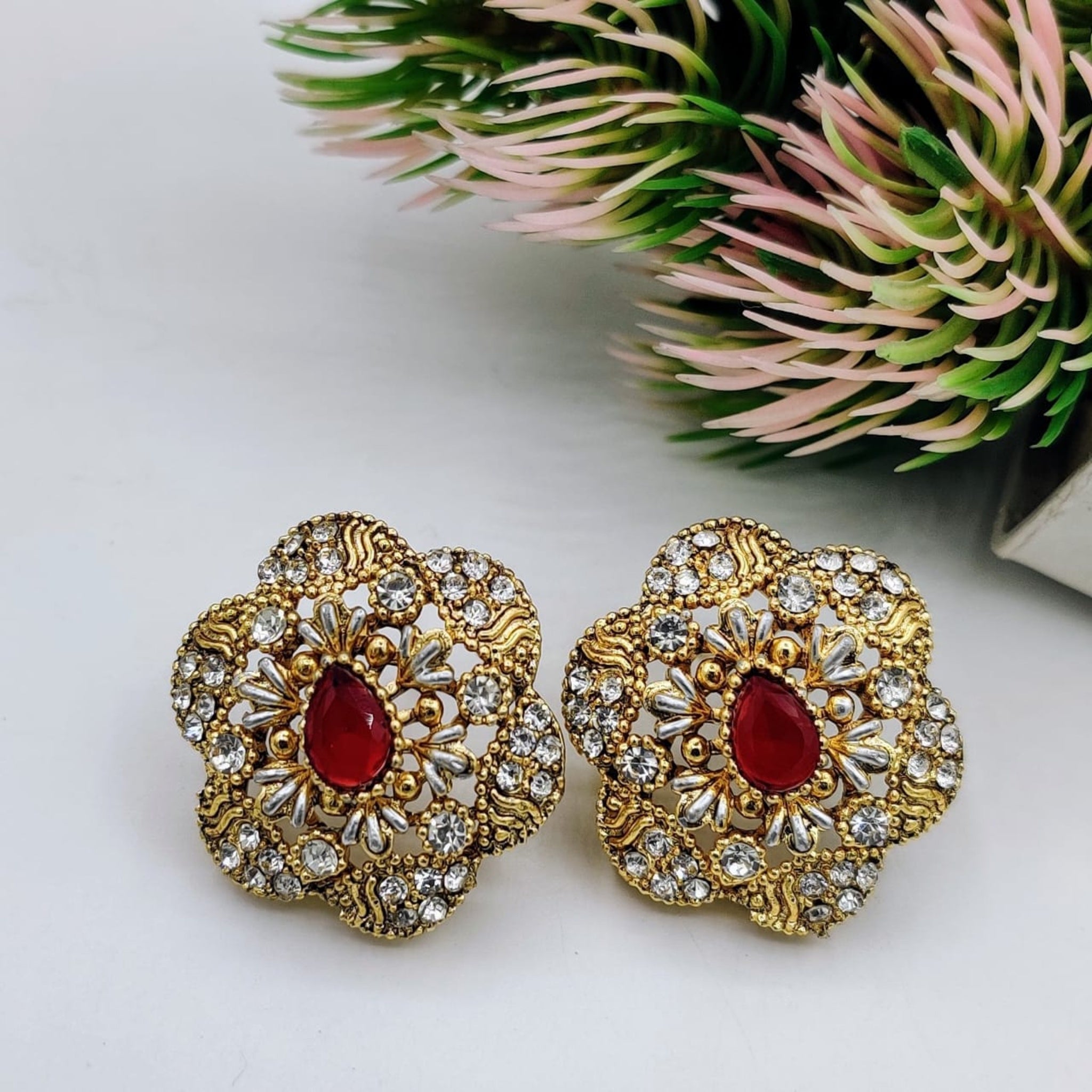 Flower Style Golden Tops (FSE102)