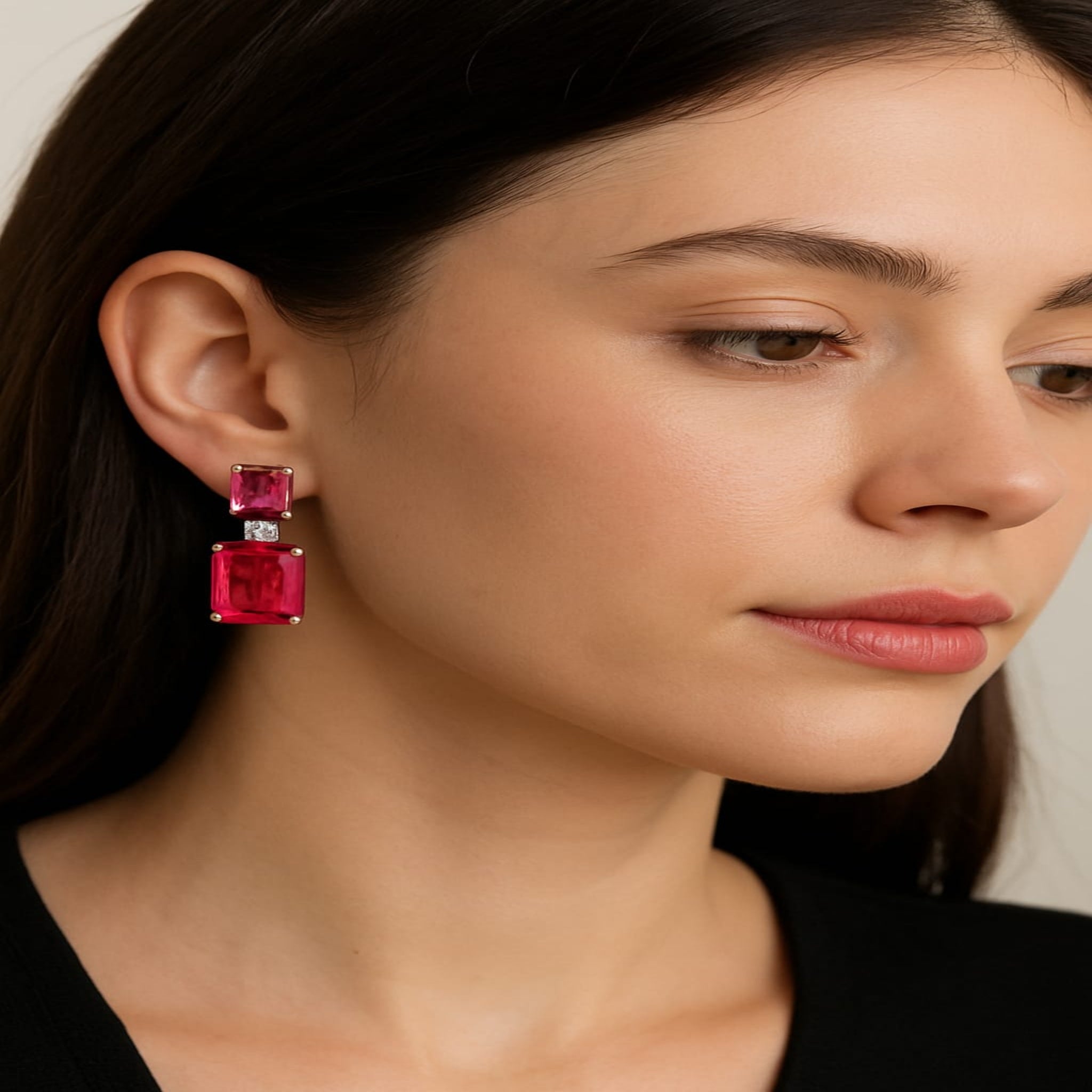 AD Ear Rings (FSE105)