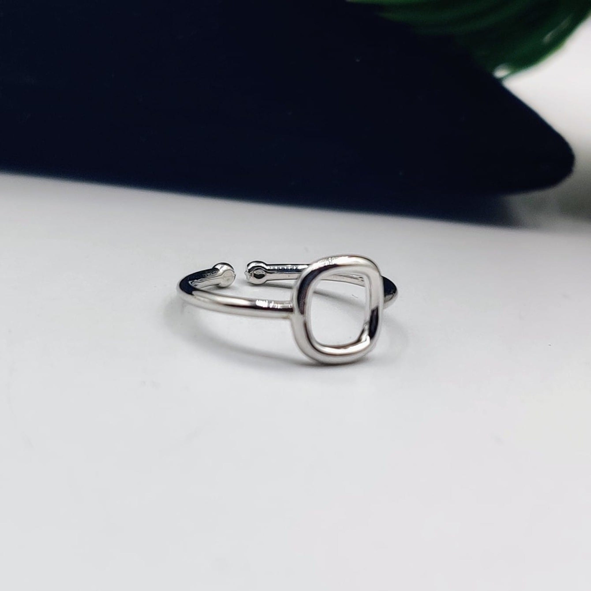 Shinny Bold Silver Ring (FSR97)