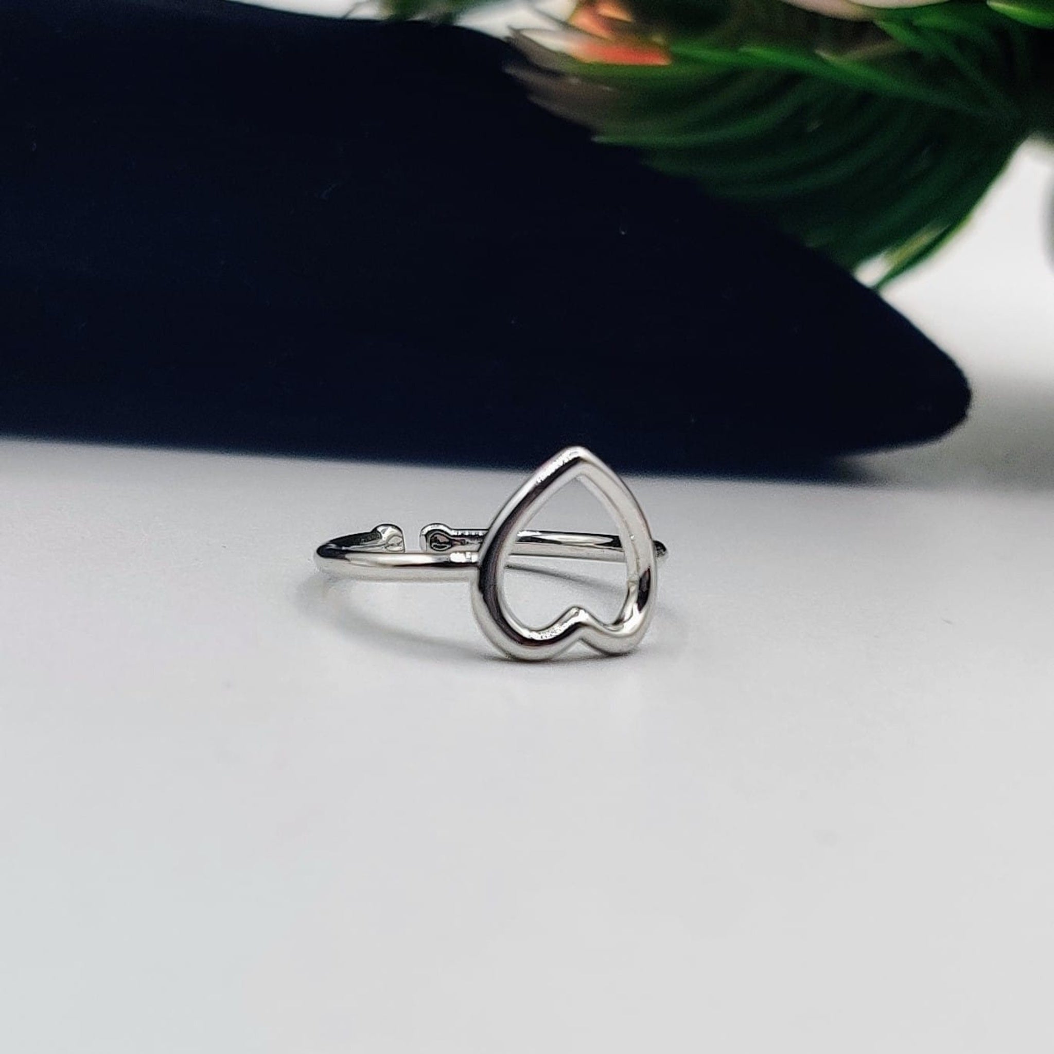 Shinny Bold Silver Ring (FSR97)