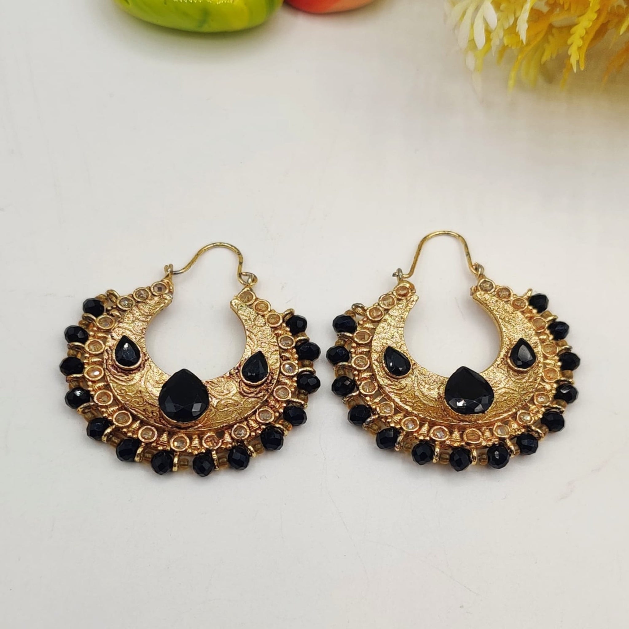 Majestic Egyptian-Inspired Ear Hoops (FSE125)