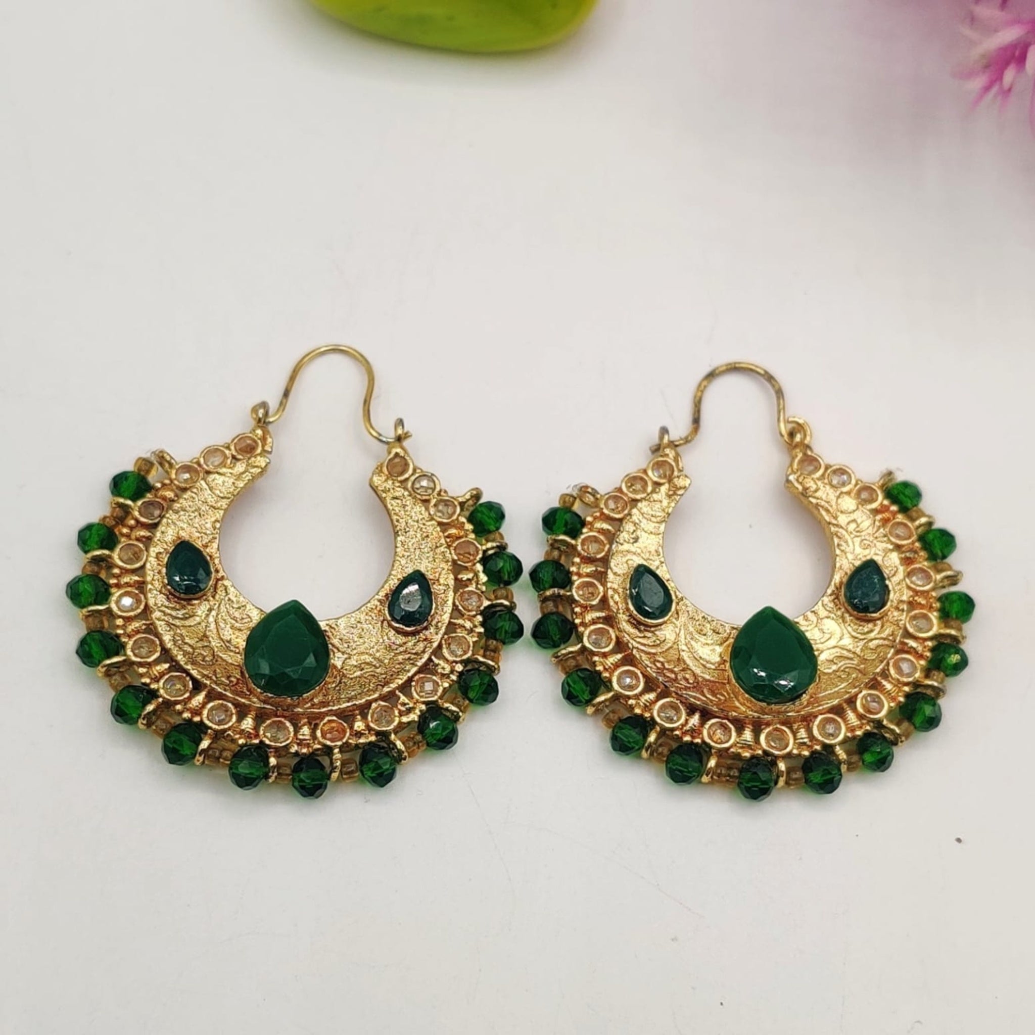 Majestic Egyptian-Inspired Ear Hoops (FSE125)