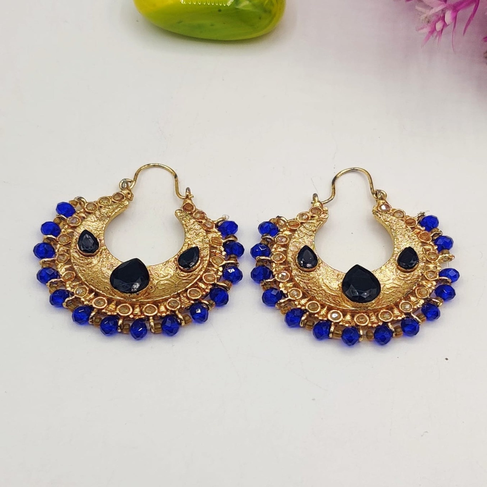 Majestic Egyptian-Inspired Ear Hoops (FSE125)