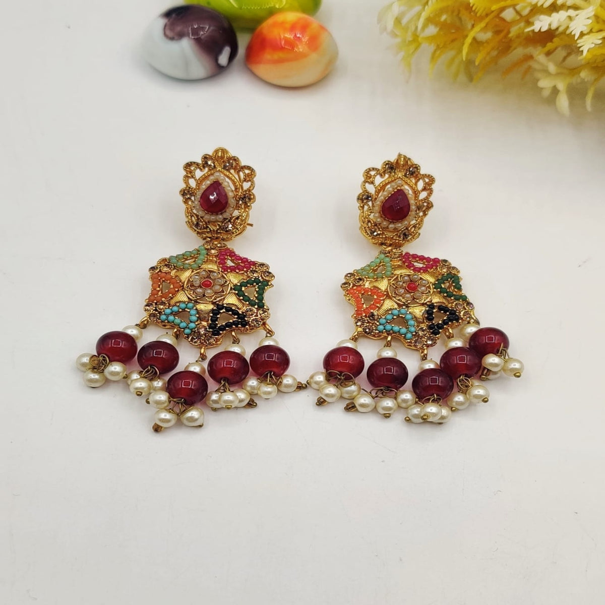 9 Ratan Elegant Ear Ring (FSE134)