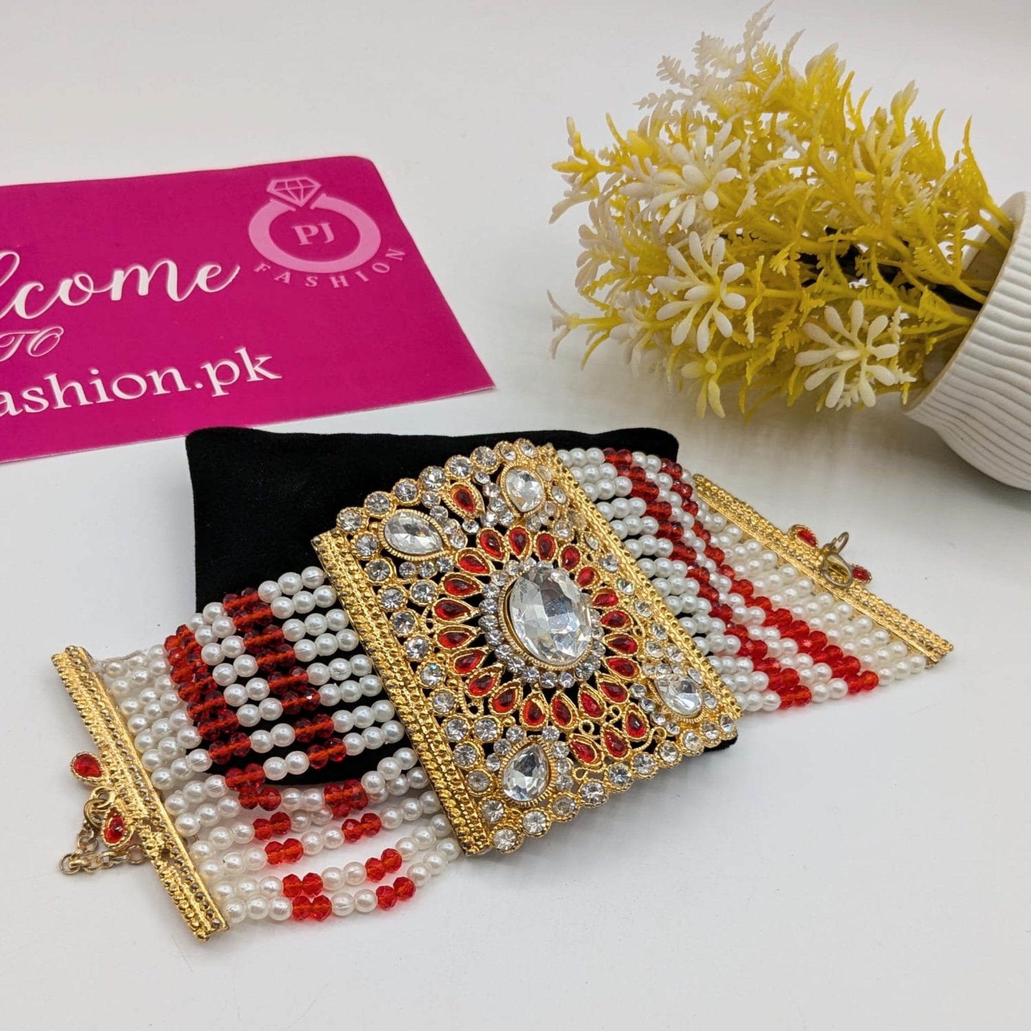 Bai Bracelet with Colored Stones