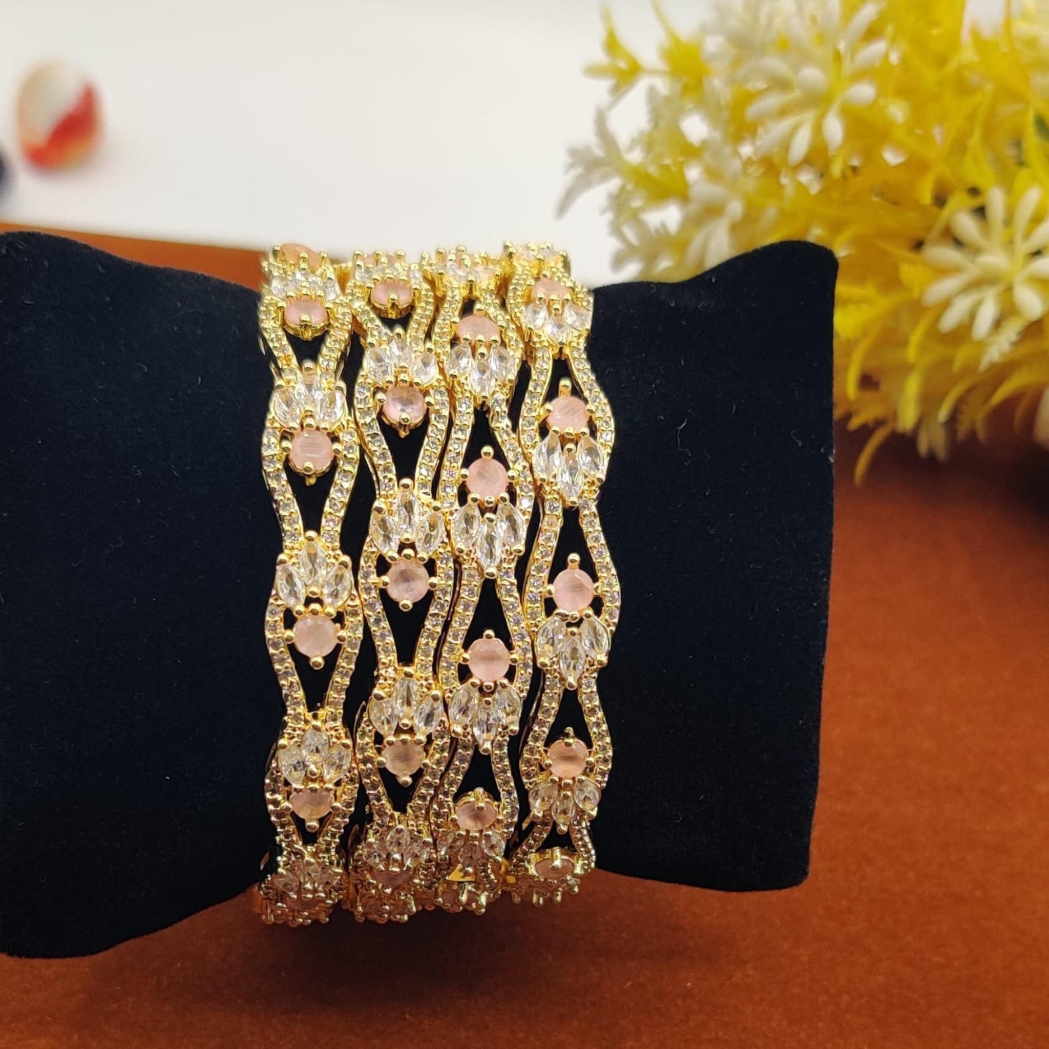 Silver AD Karrat Bangles – Luxury Finish (FSAB3)