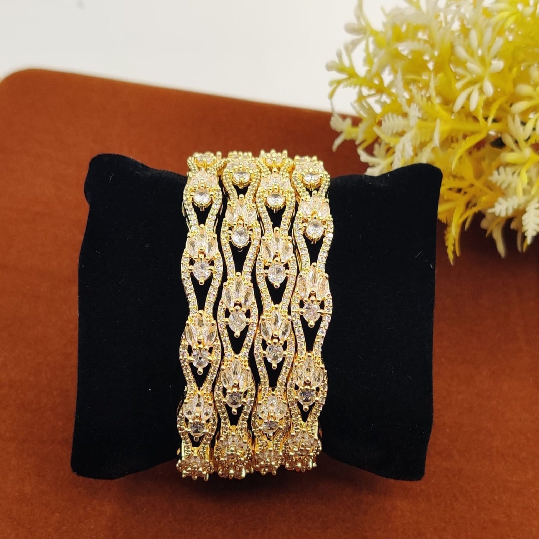Silver AD Karrat Bangles – Luxury Finish (FSAB3)
