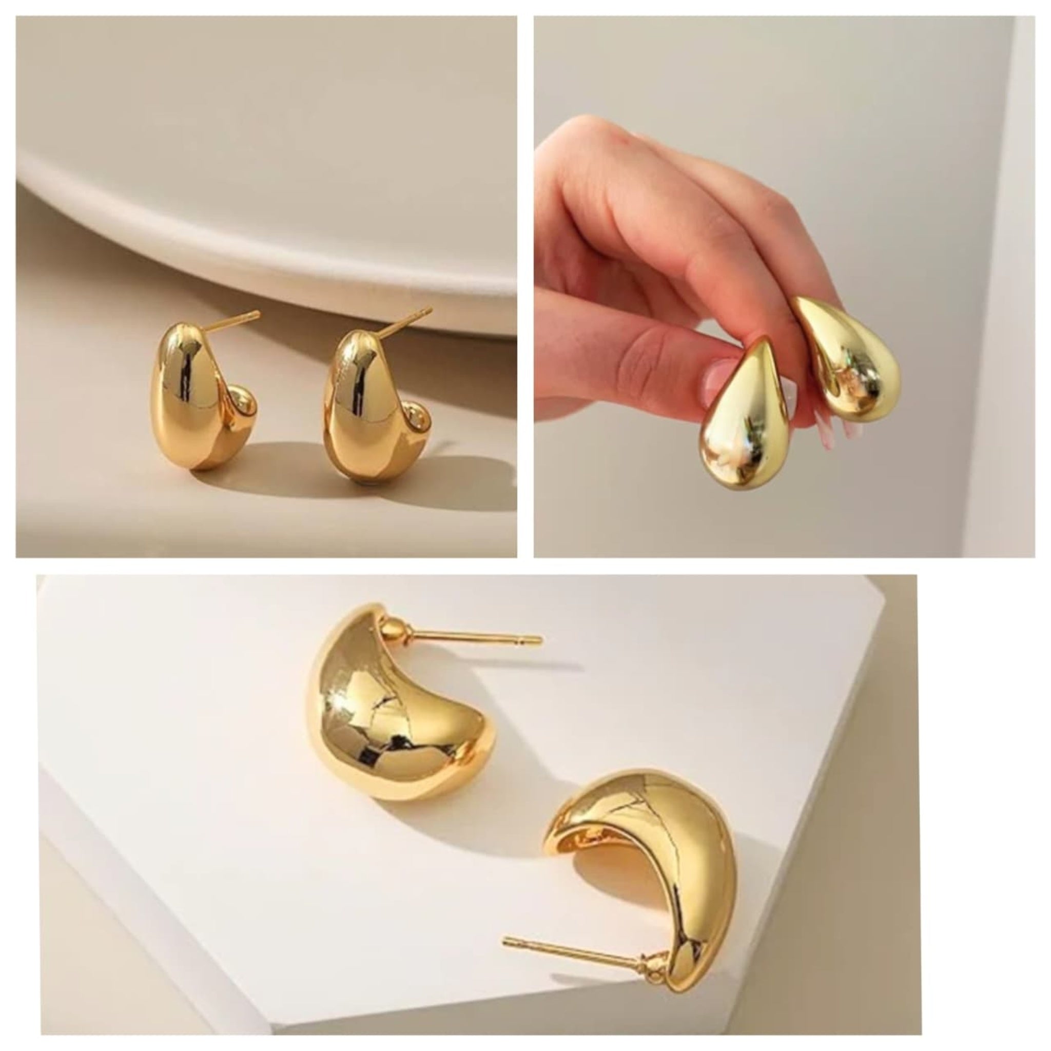 Stylish Golden Studs Tops