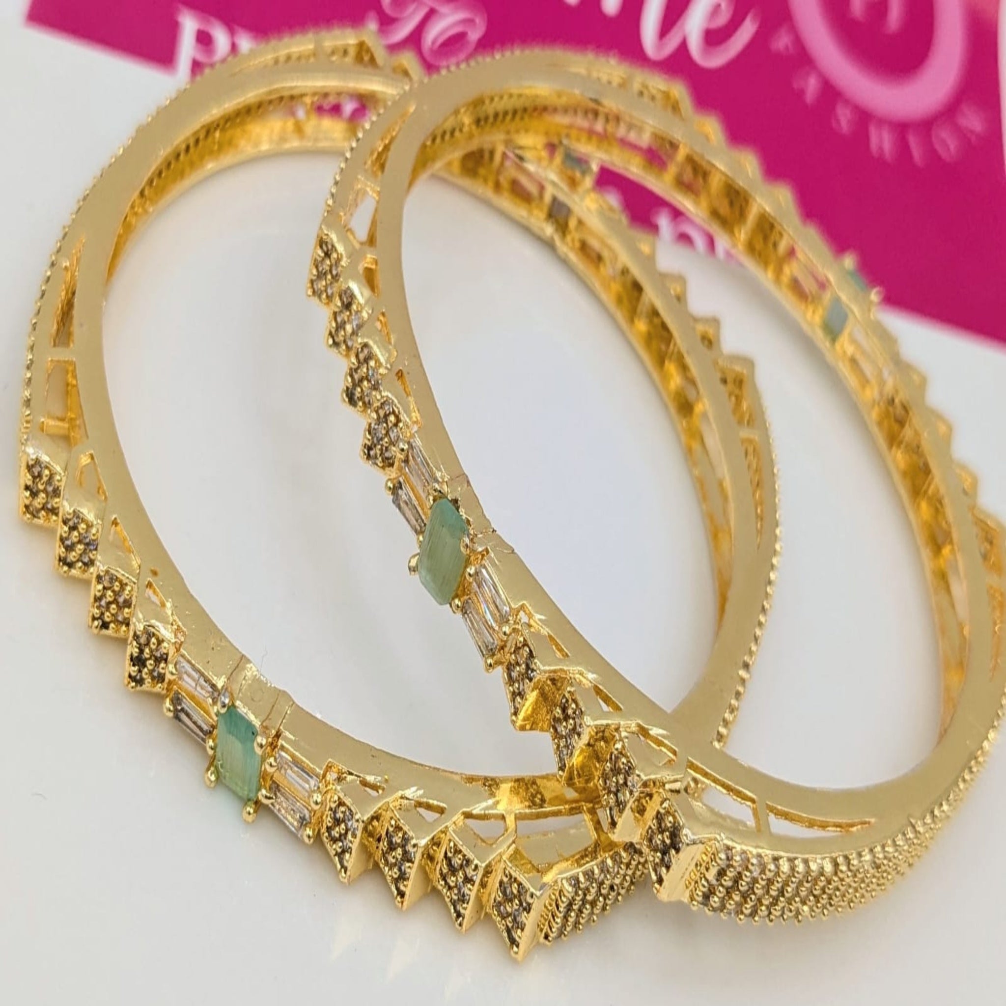 2 Pc Gracious Karrat Bangles (FSAB55)