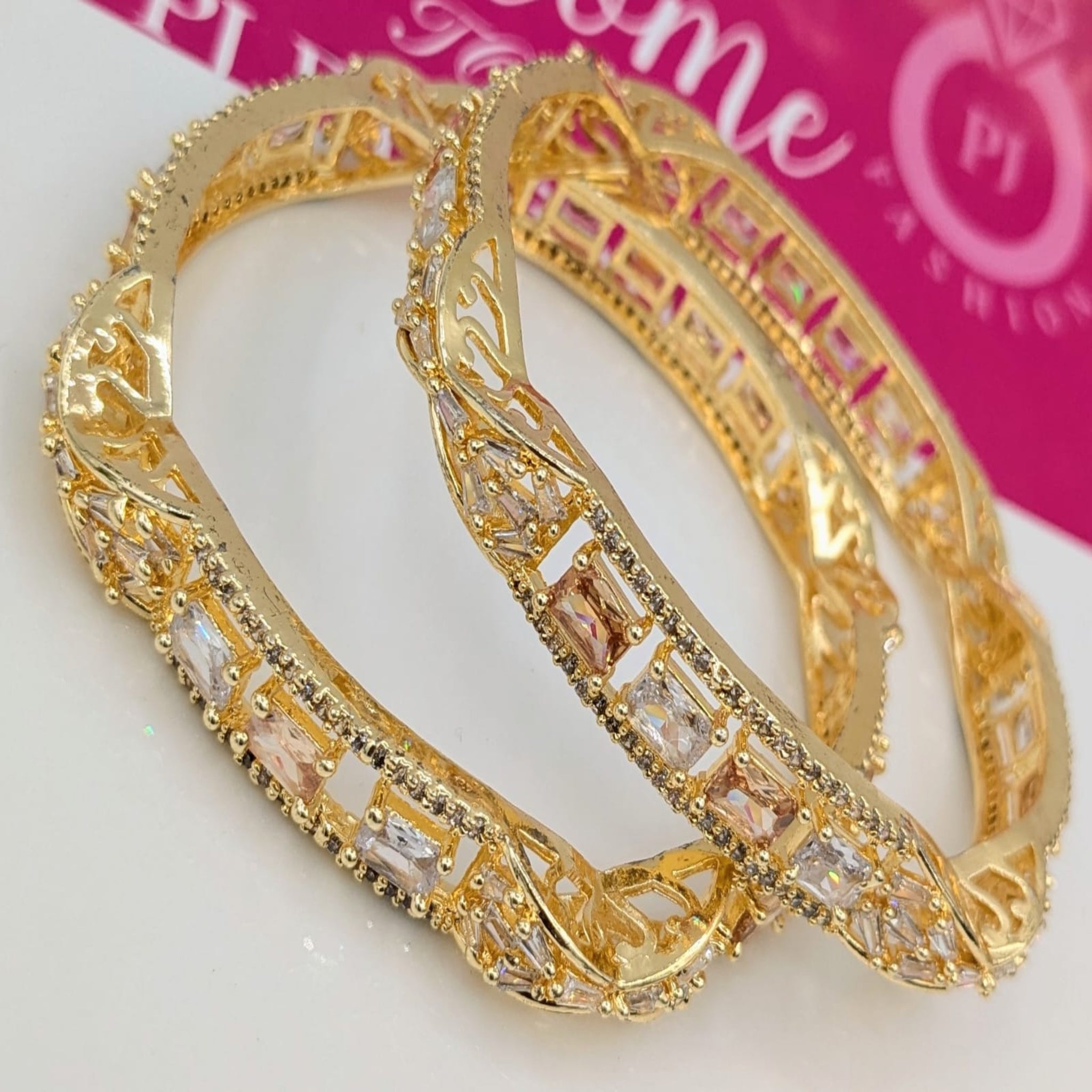 Karrat AD Golden Bangles (FSAB58)
