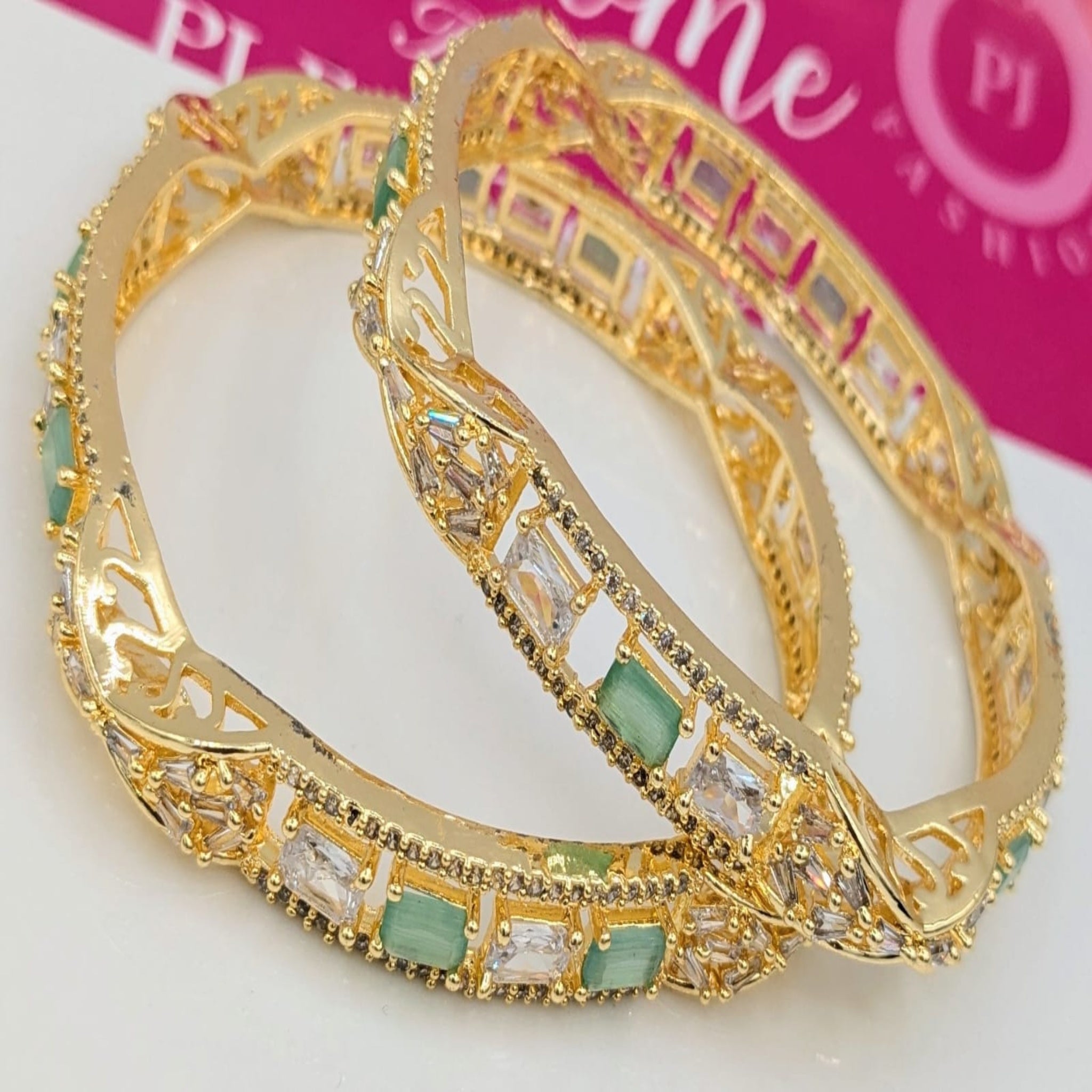 Karrat AD Golden Bangles (FSAB58)