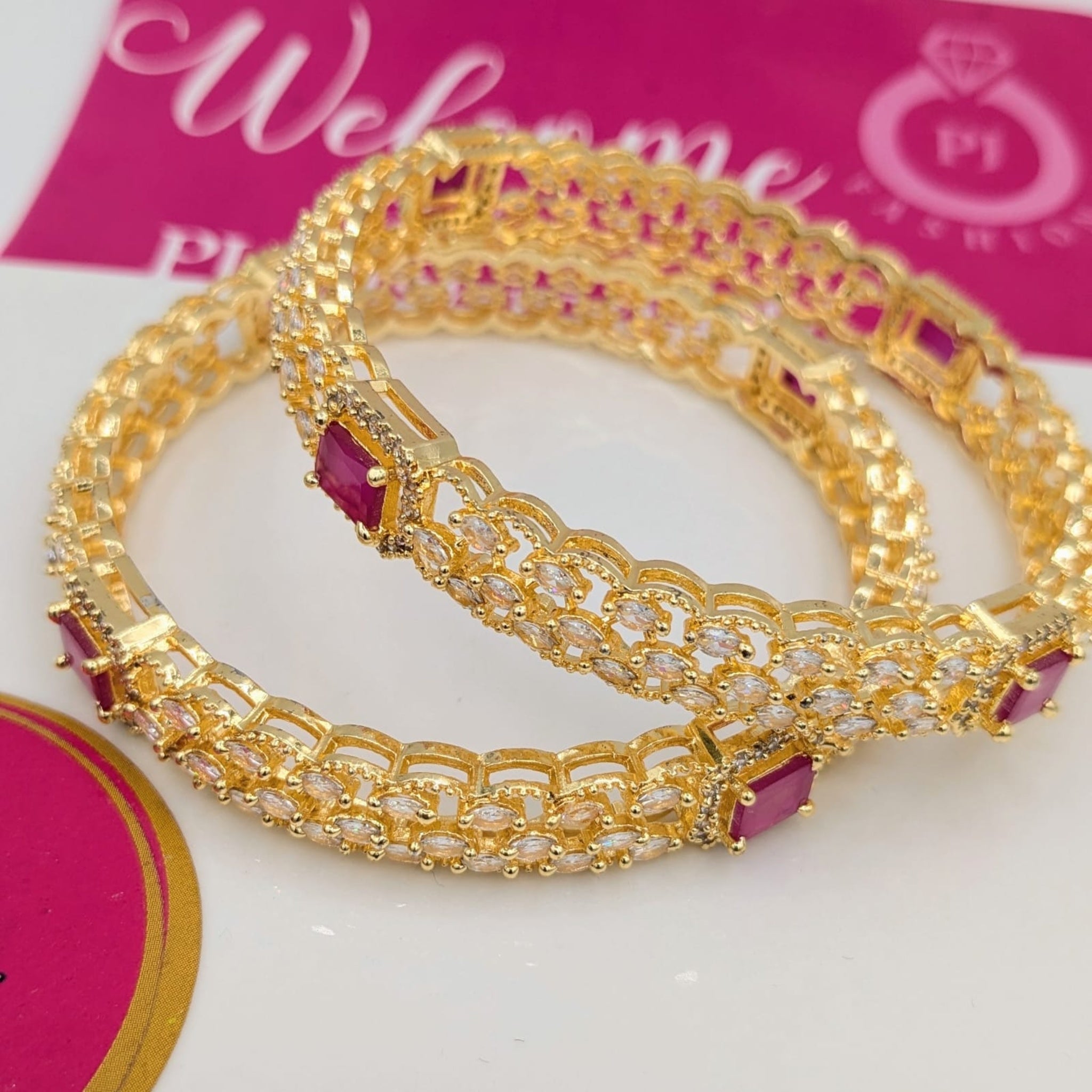 AD Delightful Fancy Bangles (FSAB62)