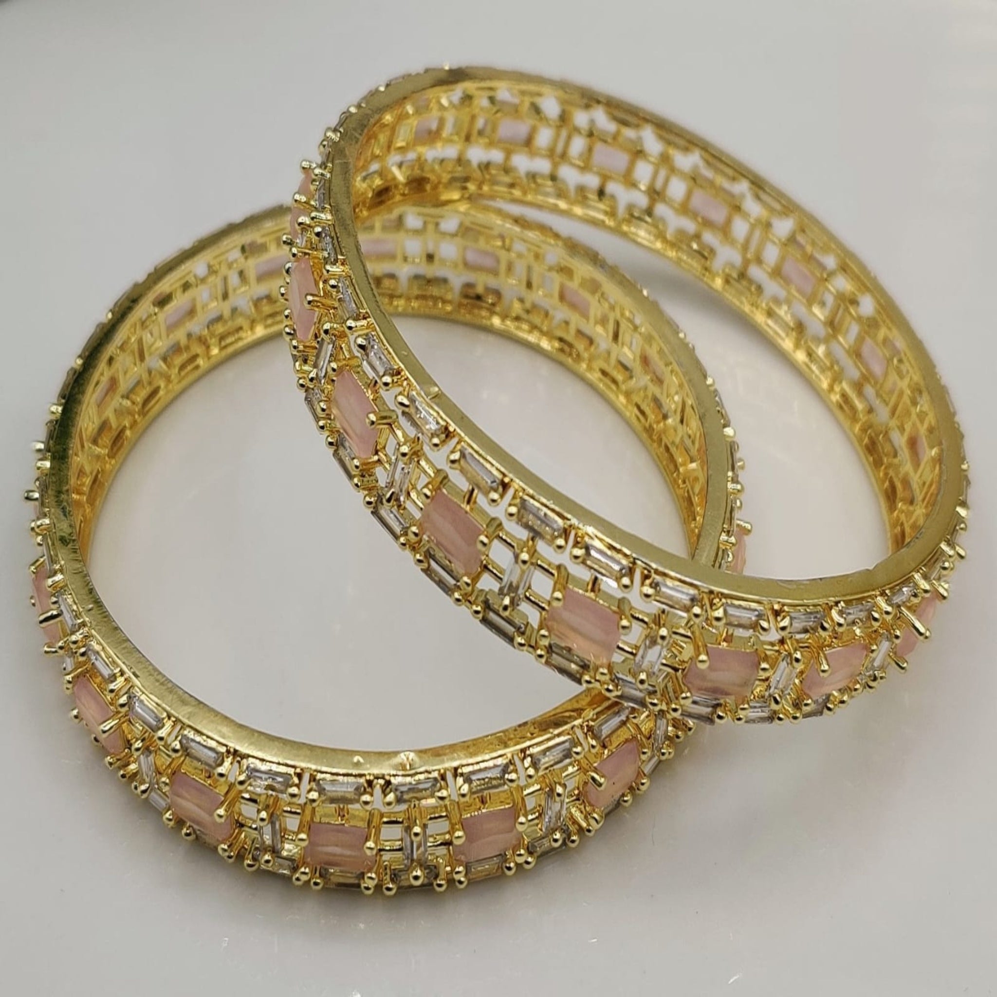 AD Karat 2 Pc Bangles (FSAB60)