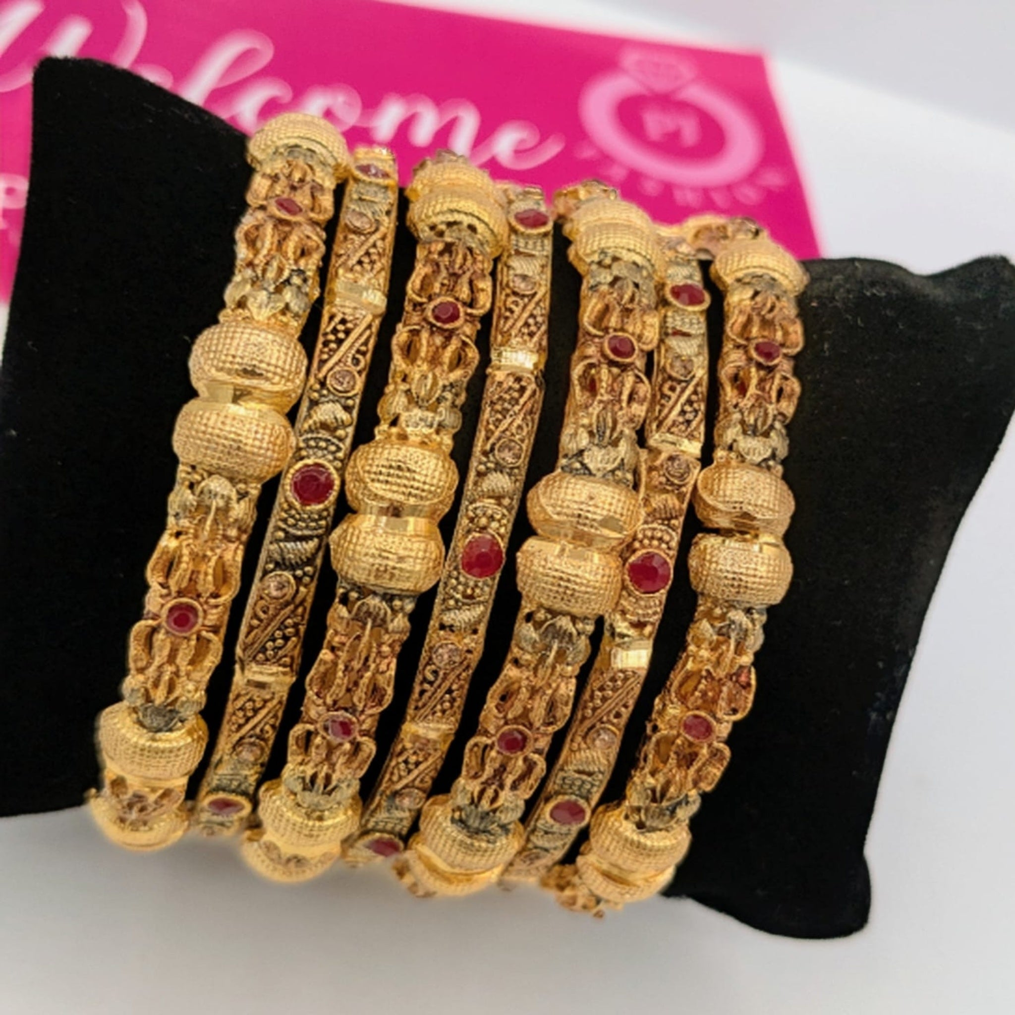 Fancy 7 Pc Elegant Bangles (FSB79)