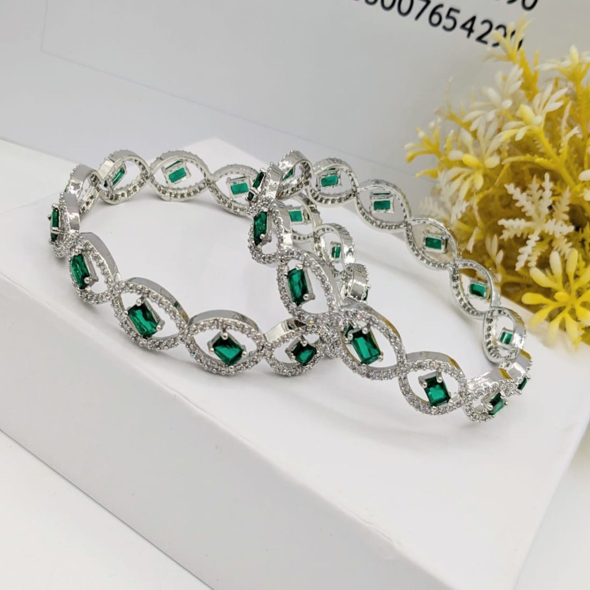 Silver Beautiful Karrat 2 Pc (FSAB66)