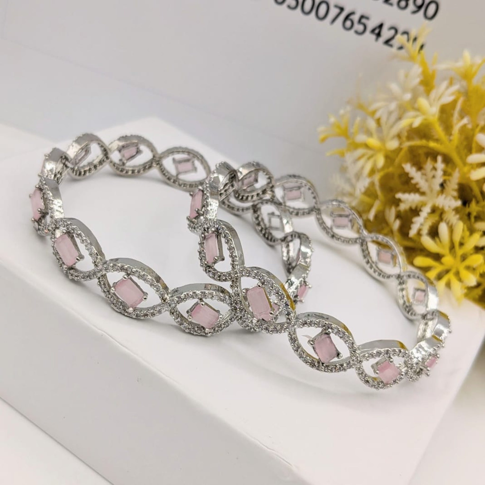 Silver Beautiful Karrat 2 Pc (FSAB66)