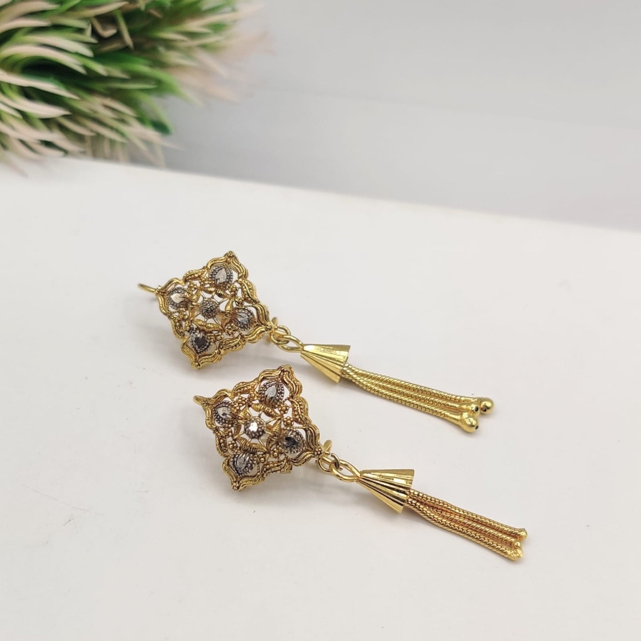 RP Gold Fancy Ear Rings (FSE157)