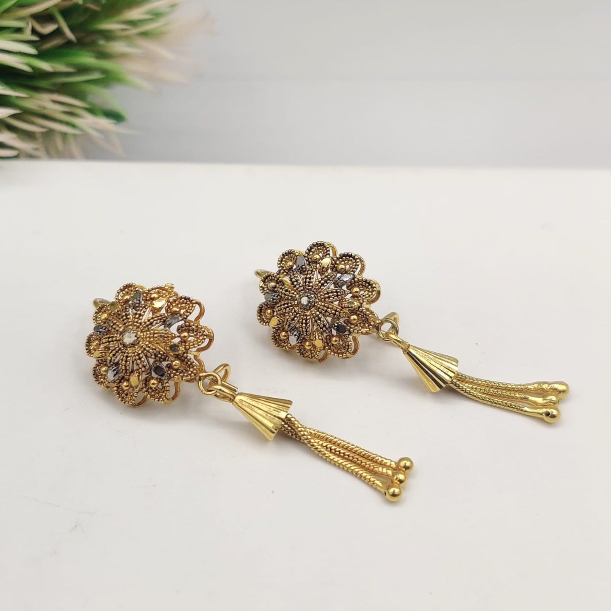 RP Gold Fancy Ear Rings (FSE157)