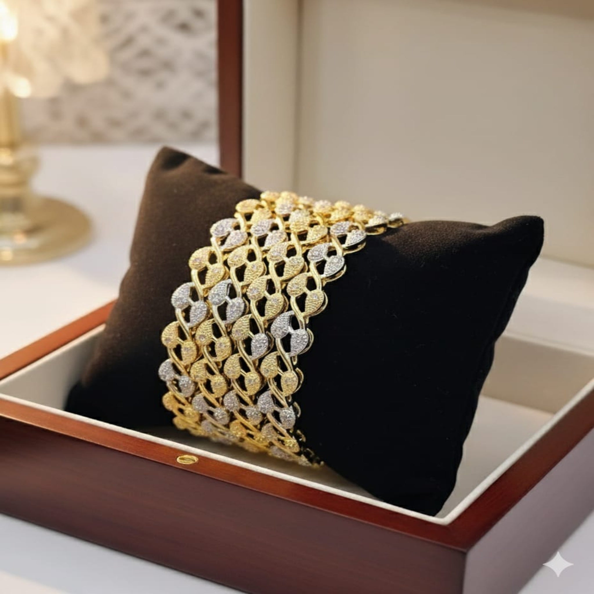 AD Karrat Bangles 4 Pc (FSAB73)