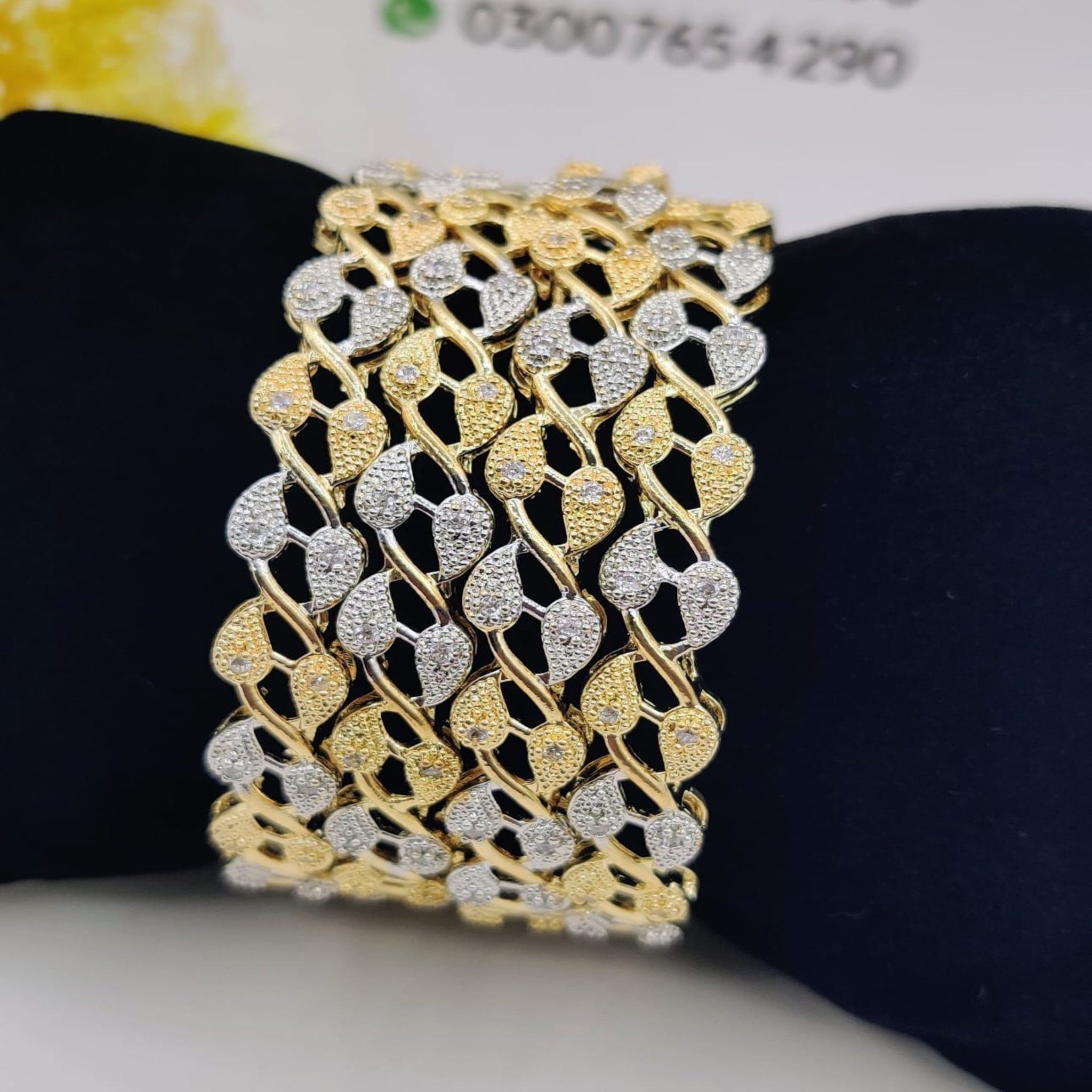 AD Karrat Bangles 4 Pc (FSAB73)