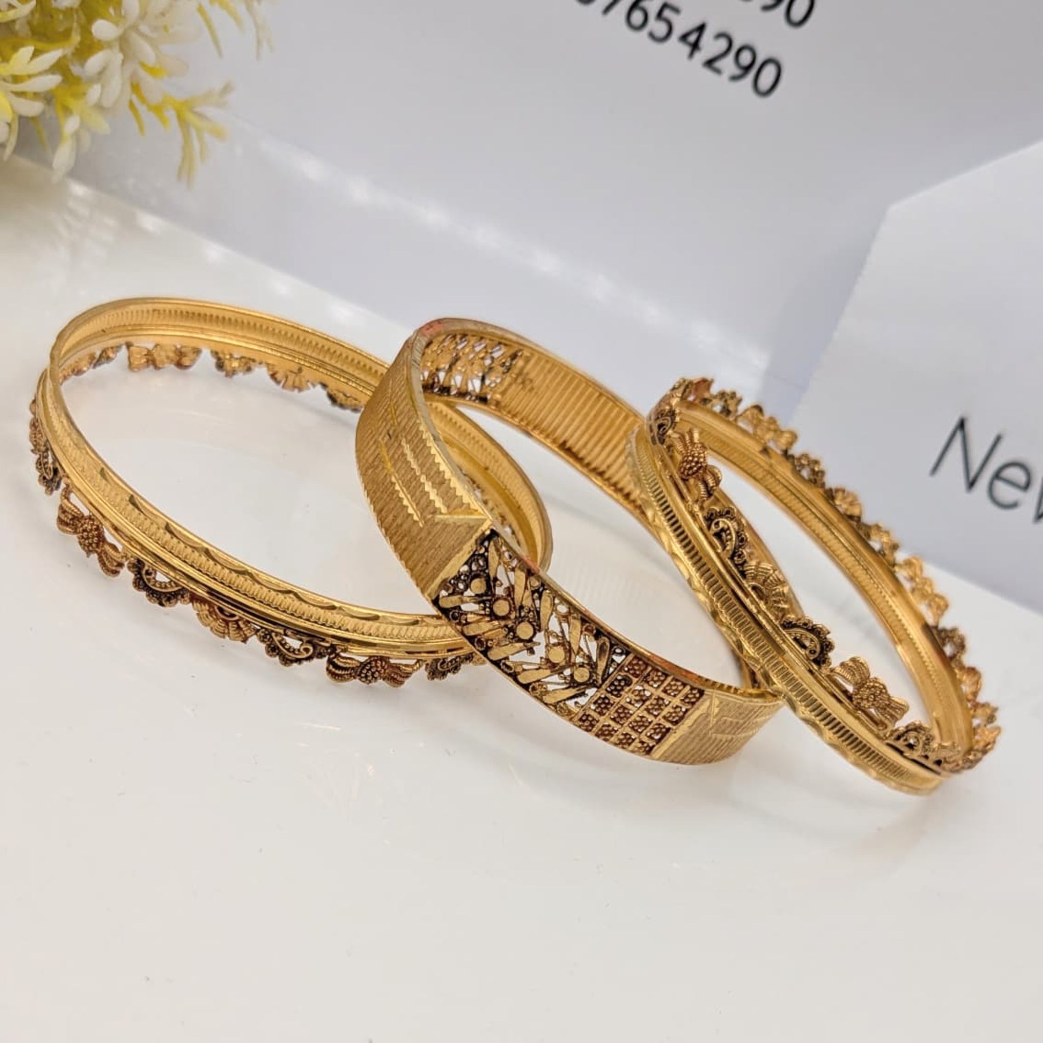 3 Pc Elegant Bangles (FSB84)