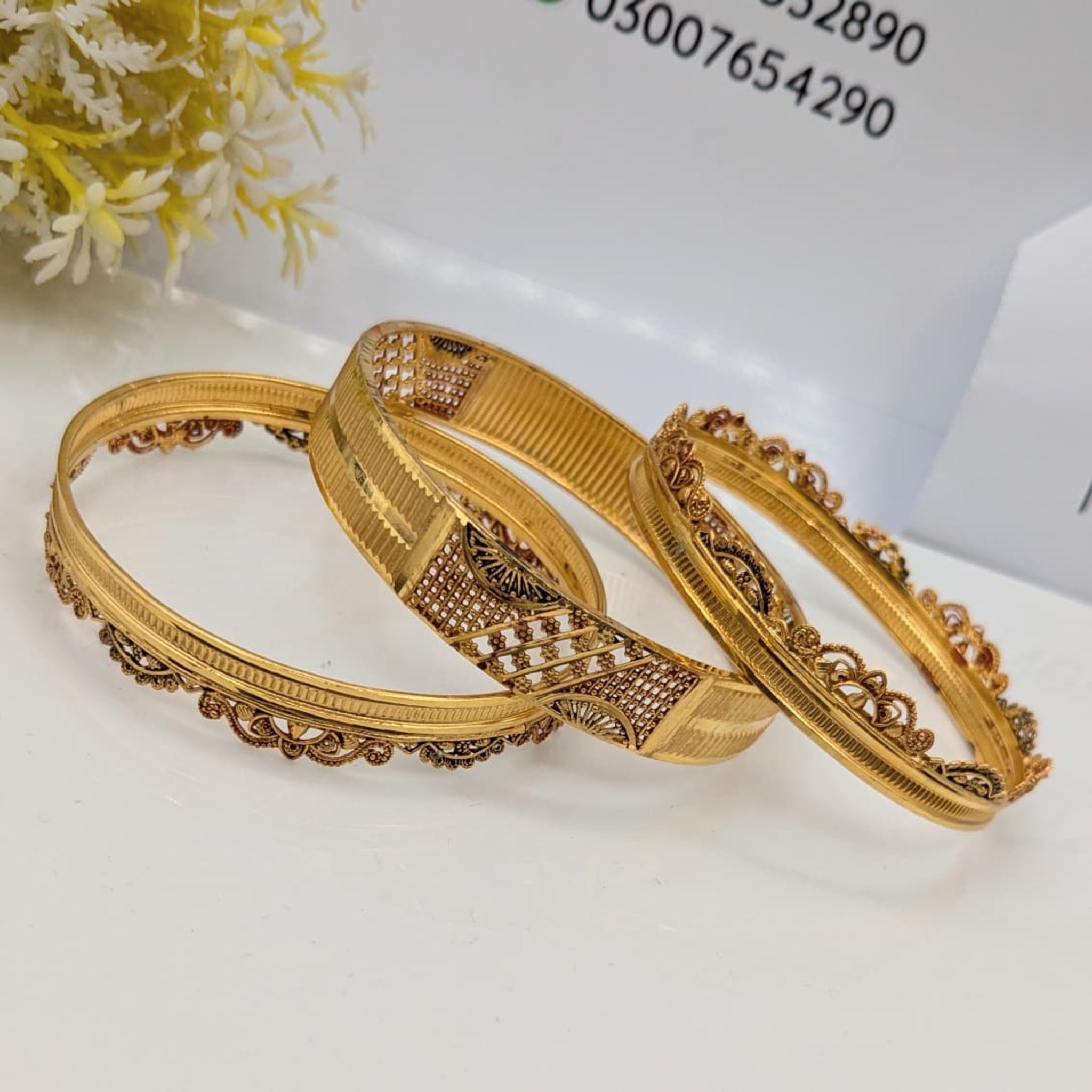 3 Pc Elegant Bangles (FSB84)