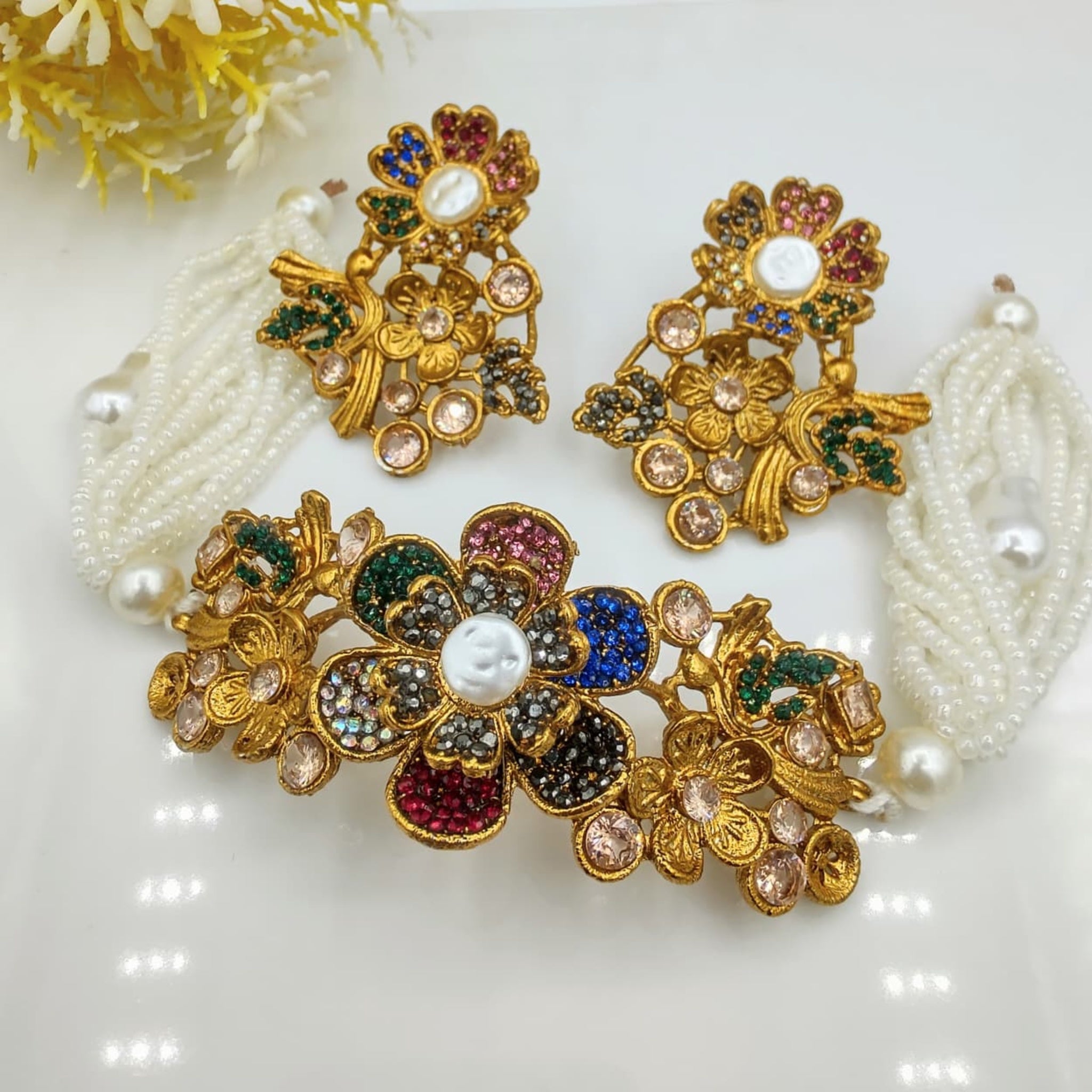 Turkish Fancy Necklace Set (FDN130)