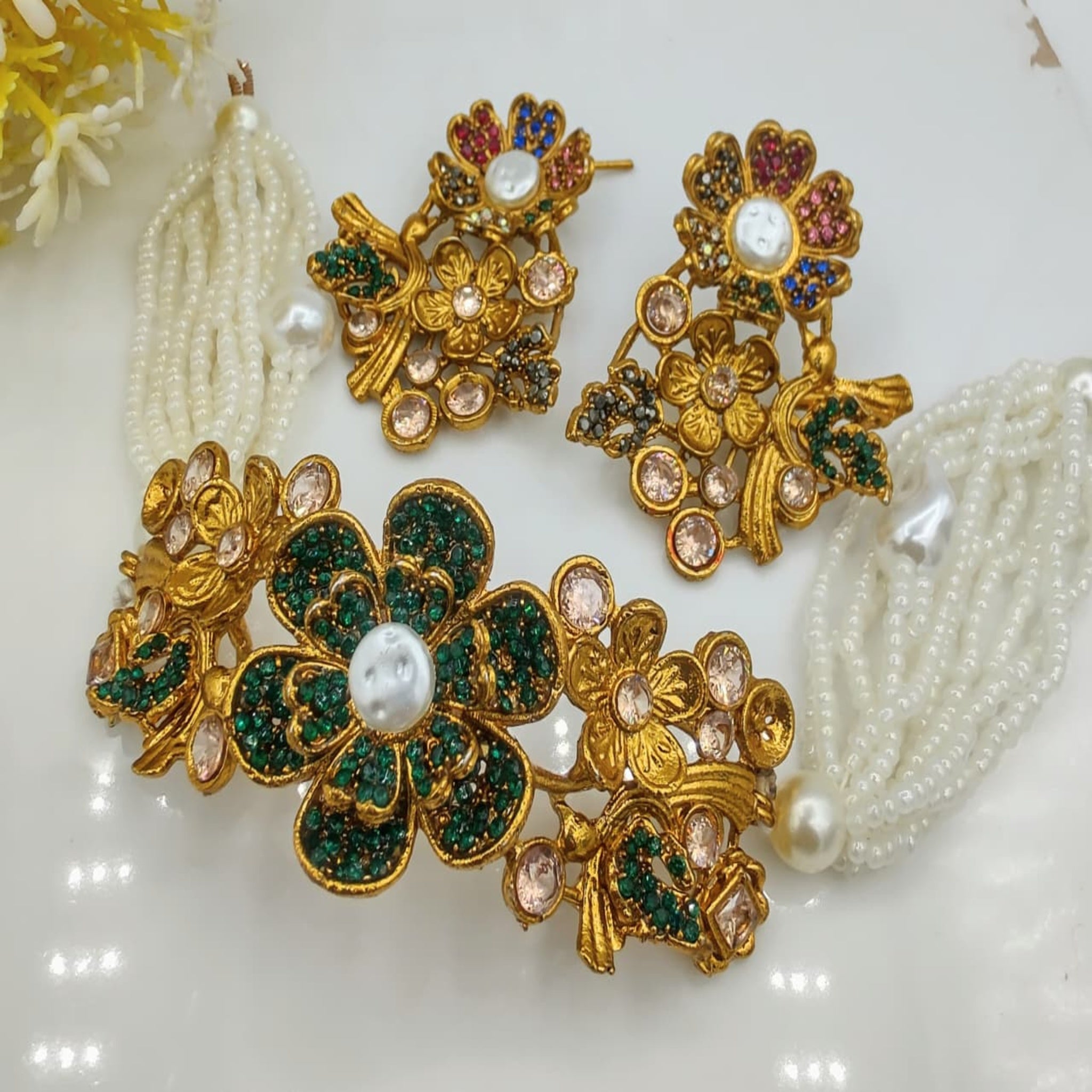 Turkish Fancy Necklace Set (FDN130)