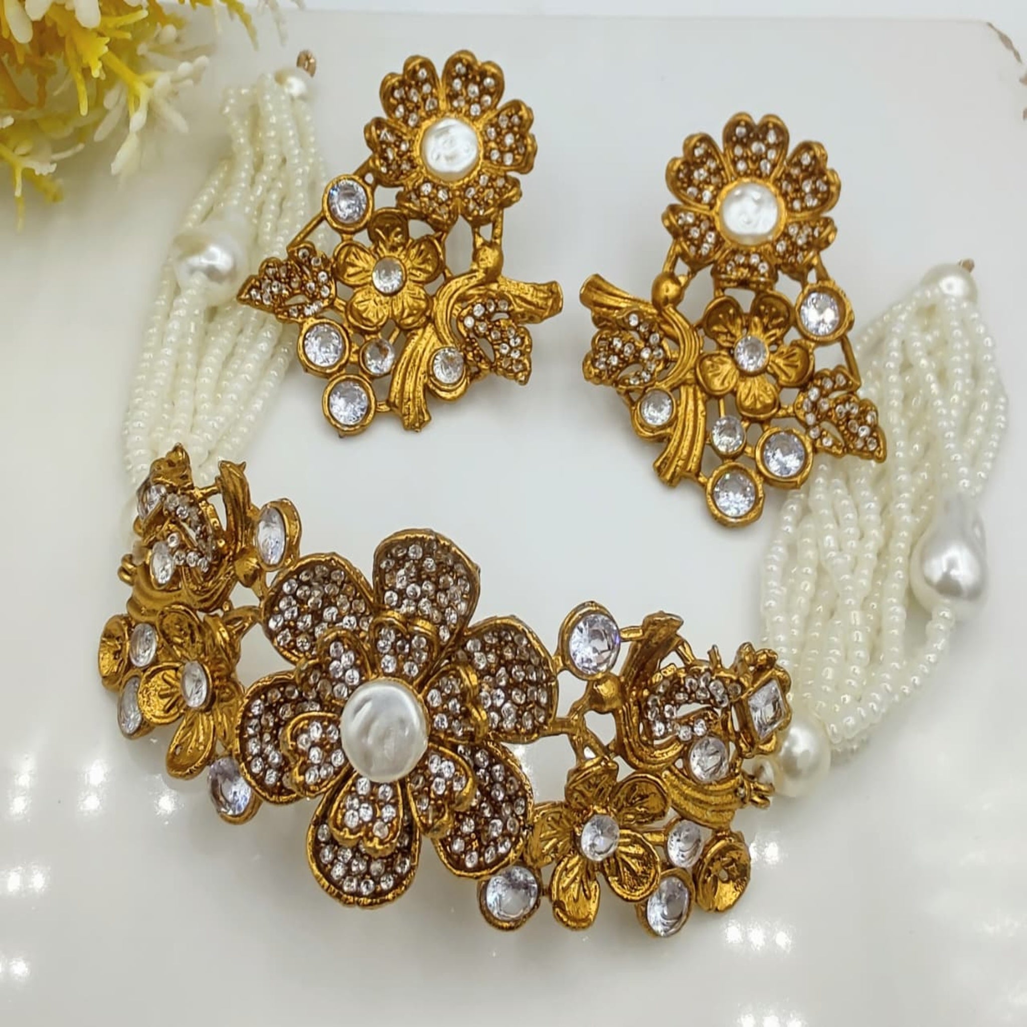 Turkish Fancy Necklace Set (FDN130)