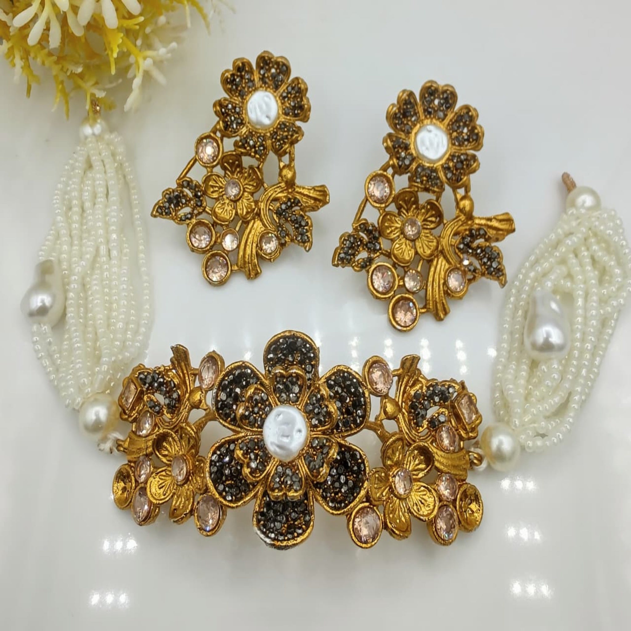 Turkish Fancy Necklace Set (FDN130)