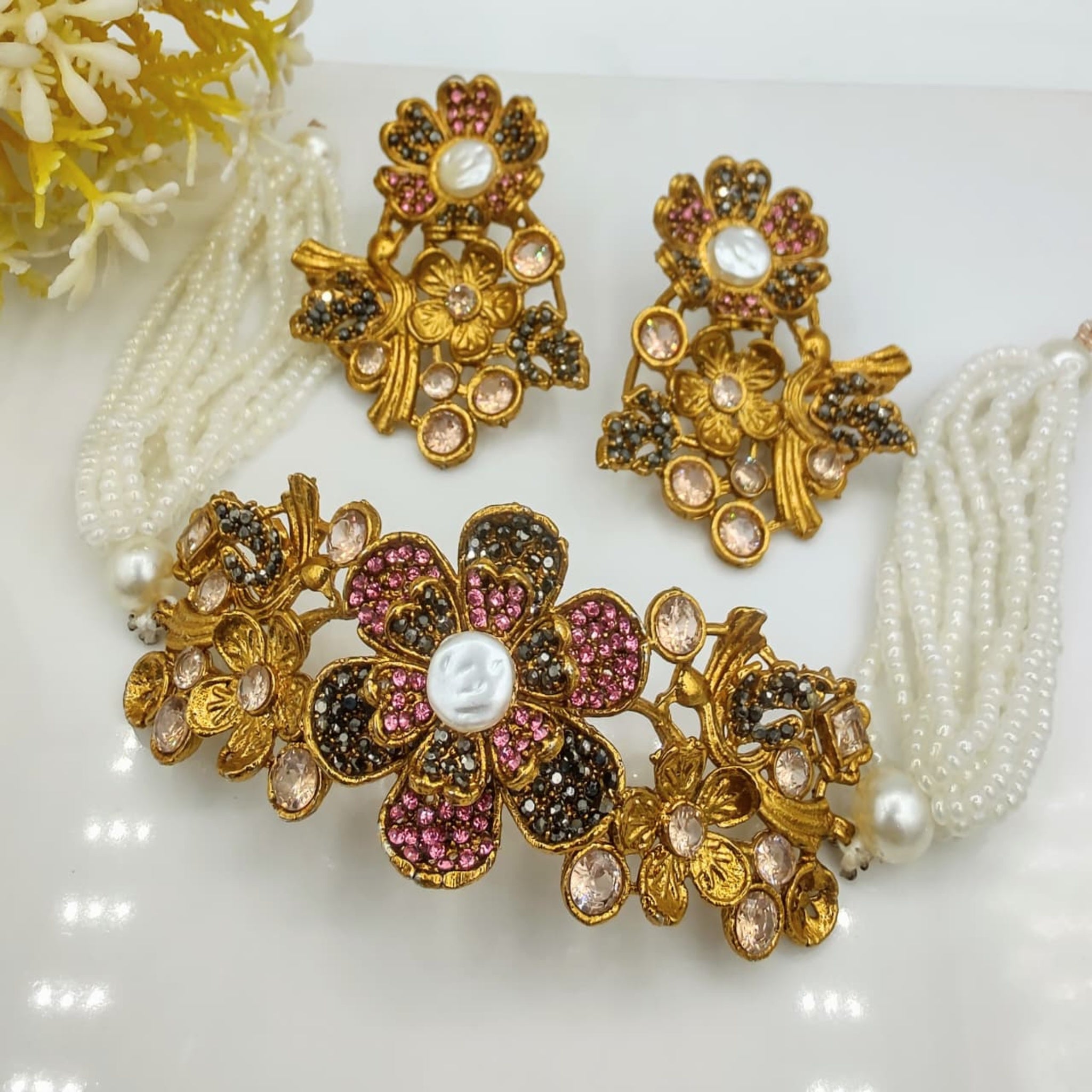 Turkish Fancy Necklace Set (FDN130)