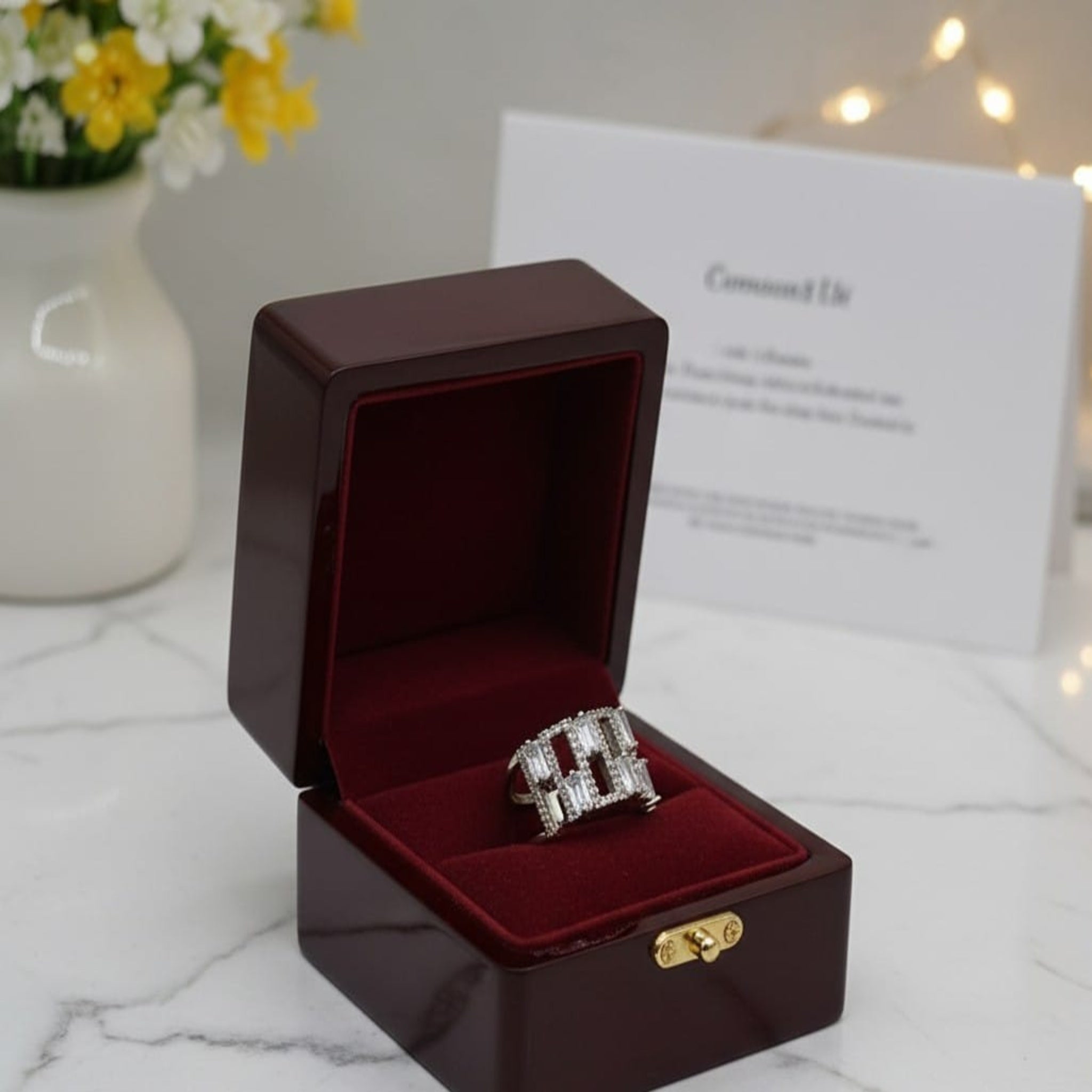 Stylish Zircon Ring (FSR119)