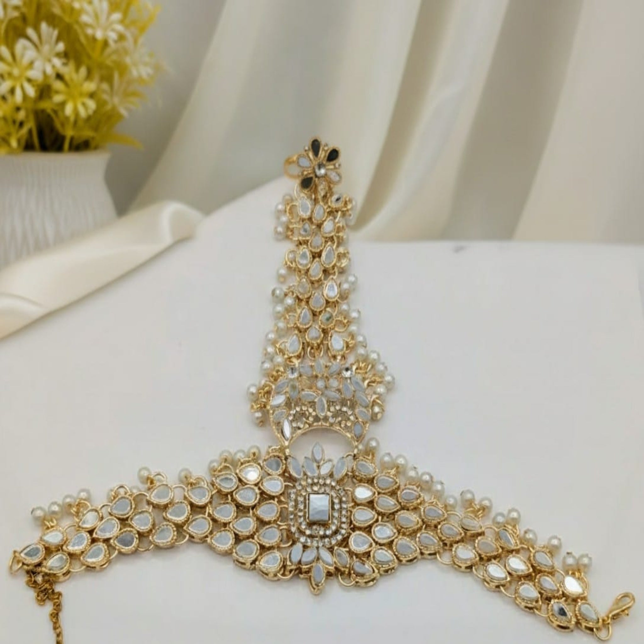 Zircon Ring Bracelet