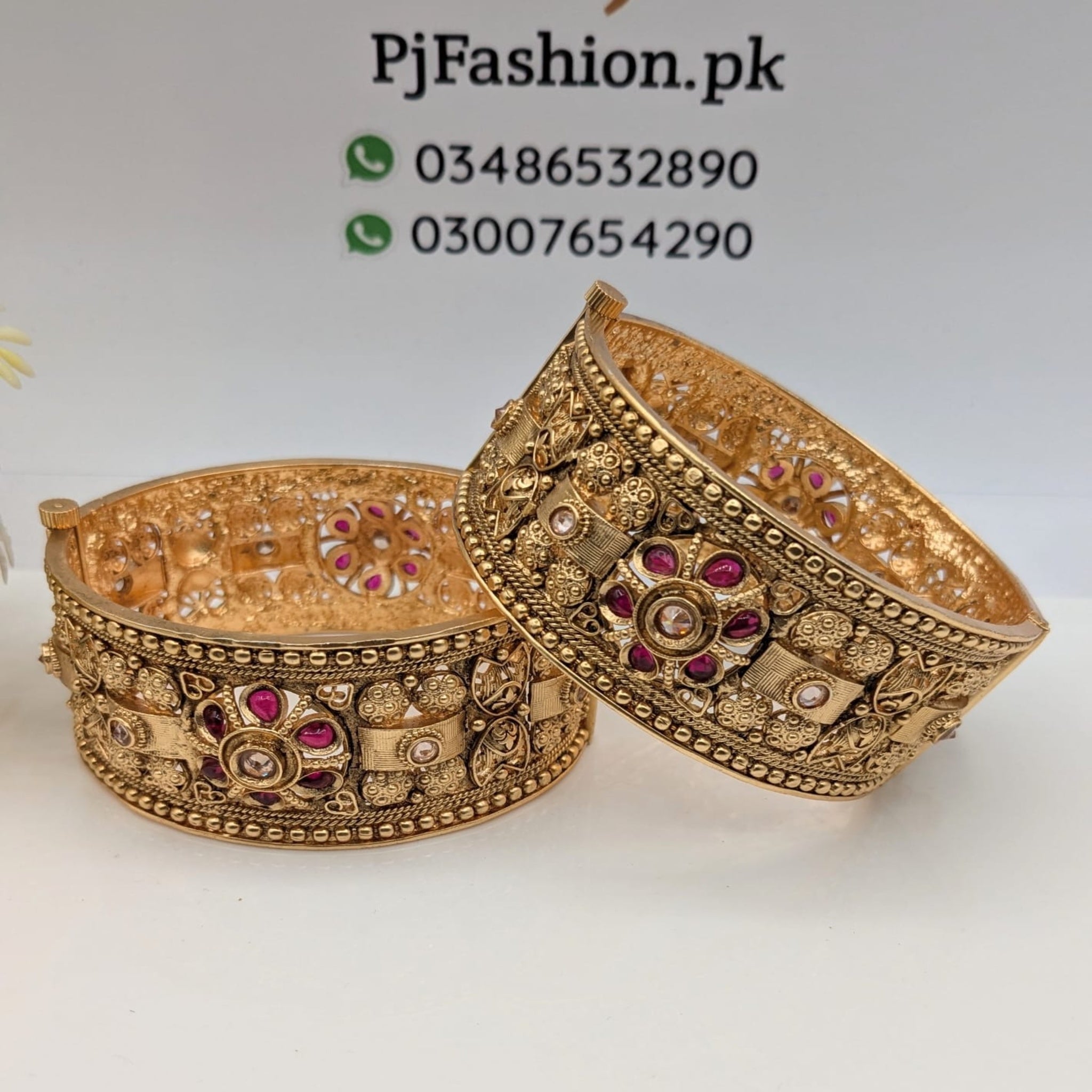 Fancy Rajwari Kara Bangles (FSKB136)