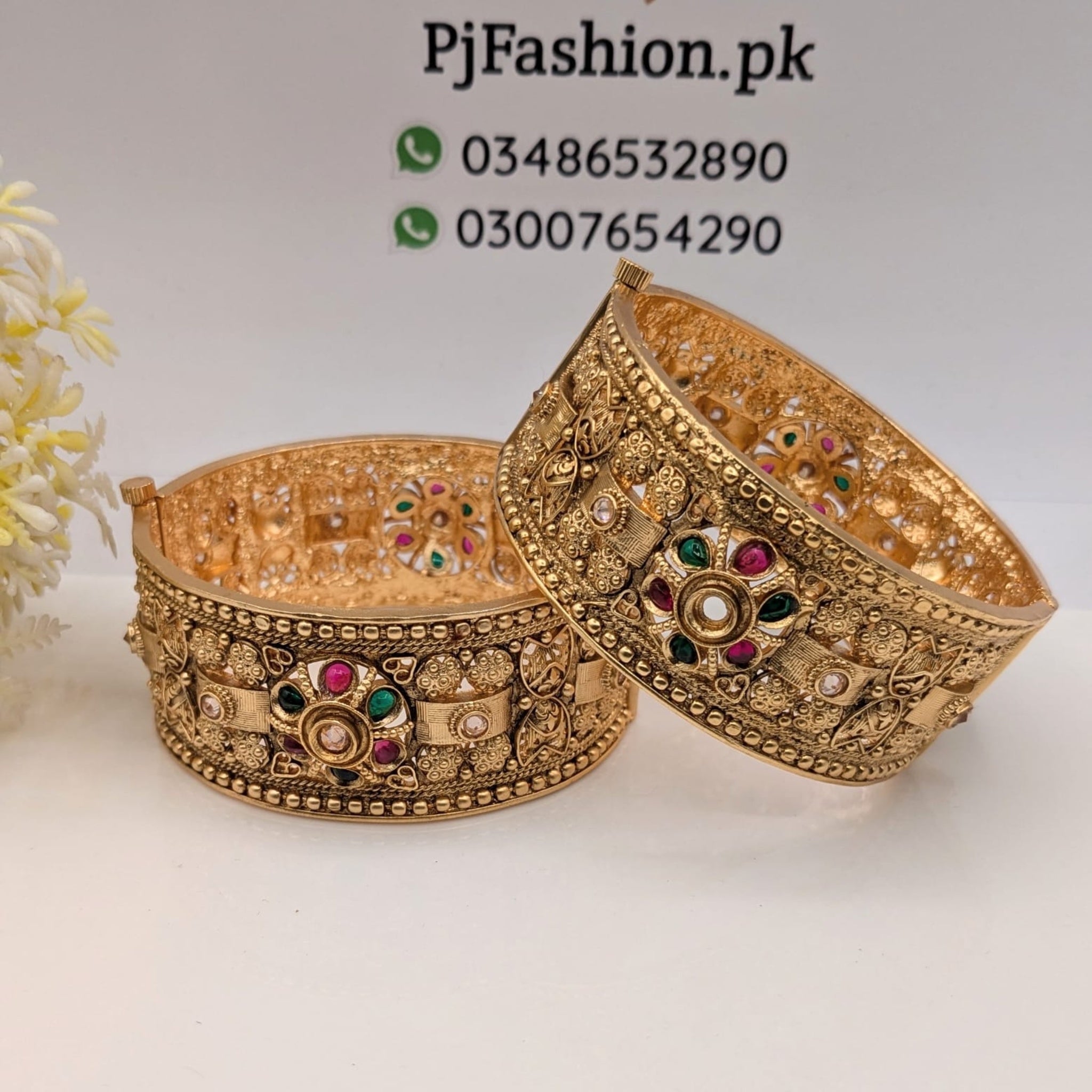 Fancy Rajwari Kara Bangles (FSKB136)