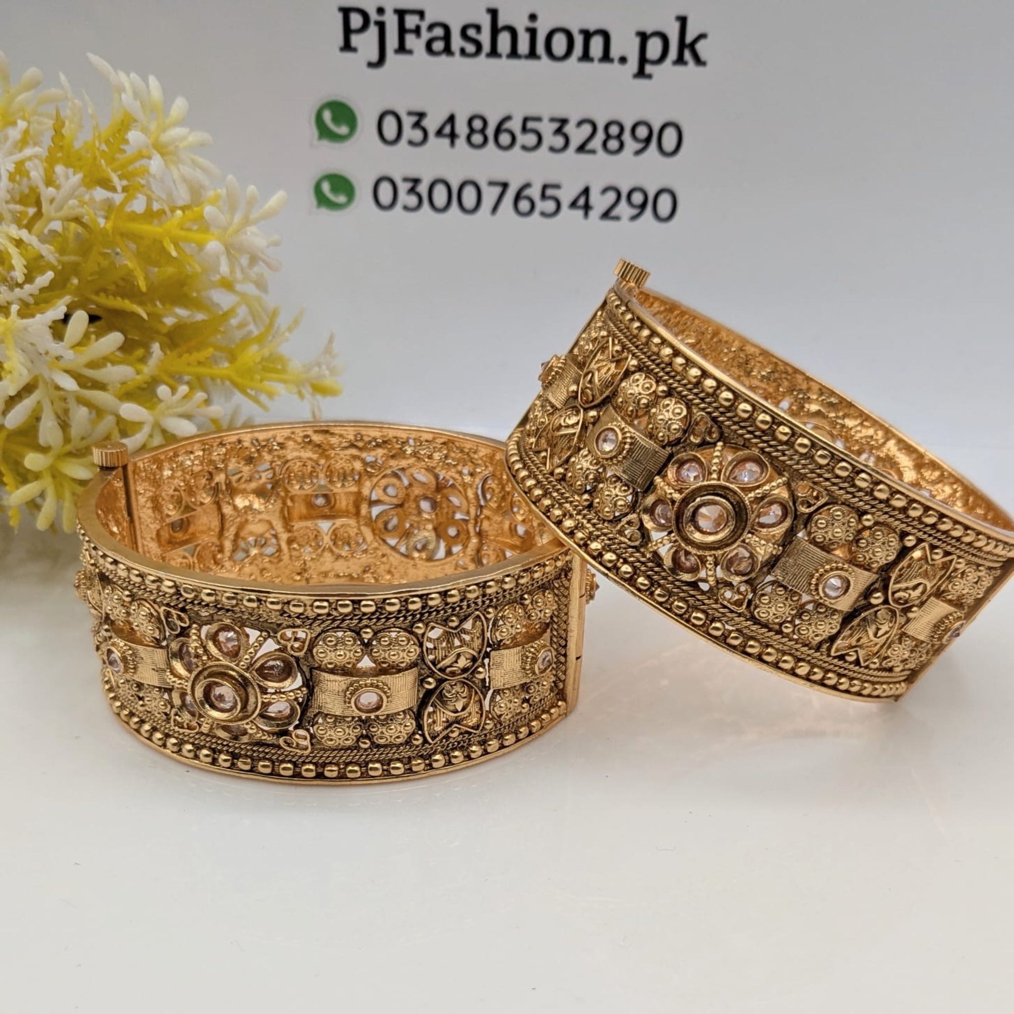 Fancy Rajwari Kara Bangles (FSKB136)