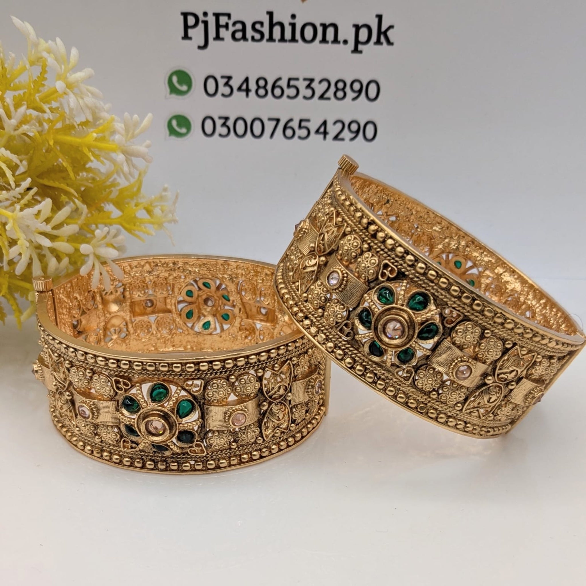 Fancy Rajwari Kara Bangles (FSKB136)